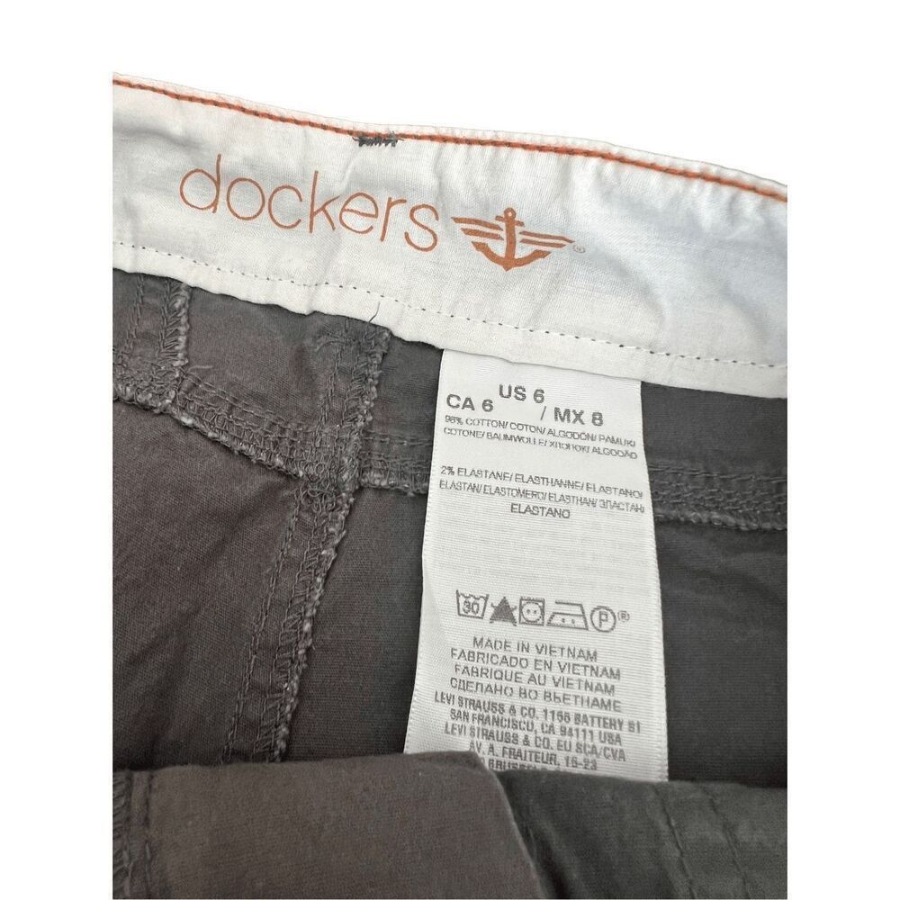 Dockers Dockers Ladies Shorts Grey size 6 Size 28" / US 6 / IT 42 - 5 Thumbnail