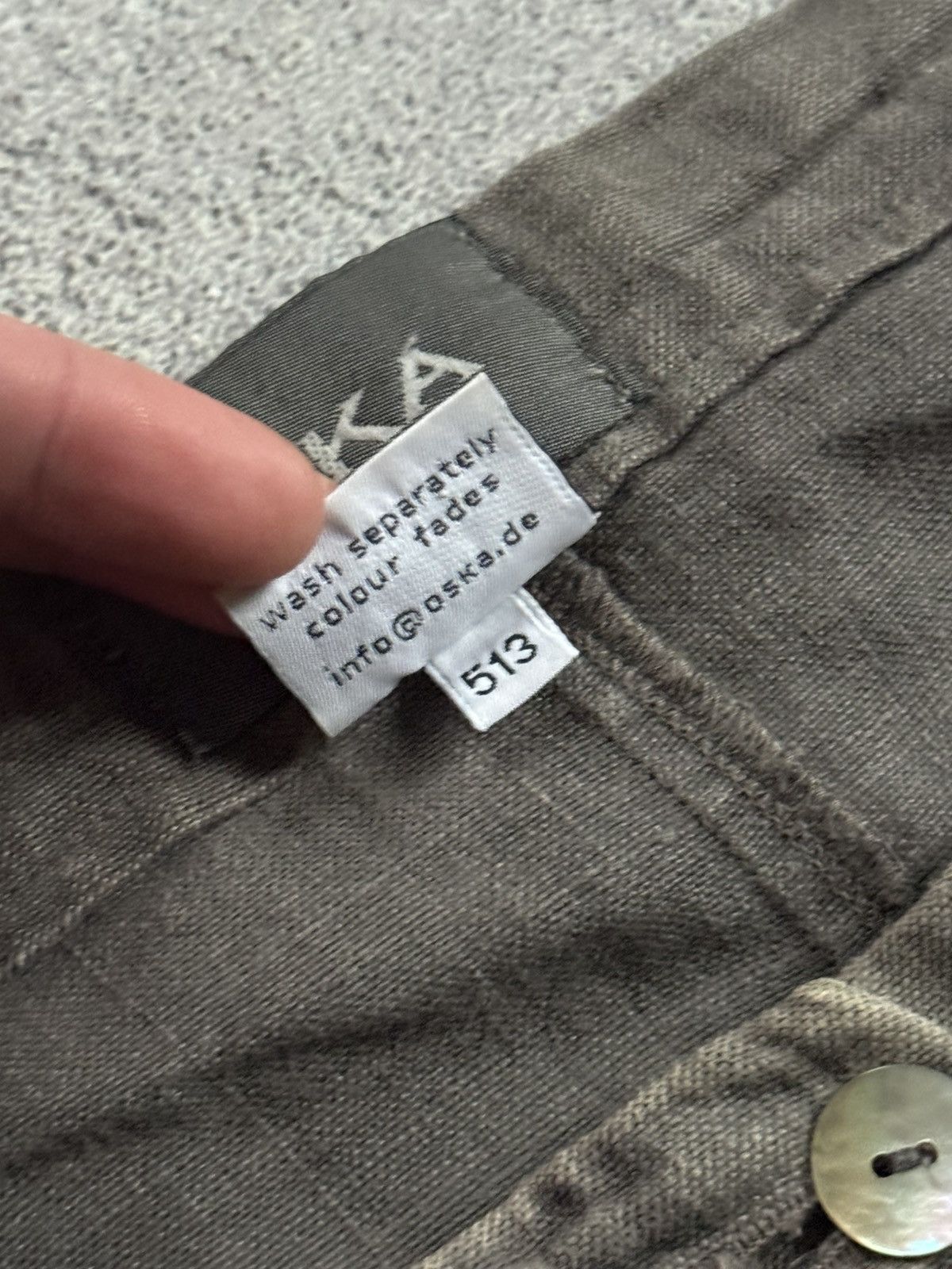 OSKA Oska III size linen avantgarde long relaxed skirt Size 28" / US 6 / IT 42 - 6 Thumbnail