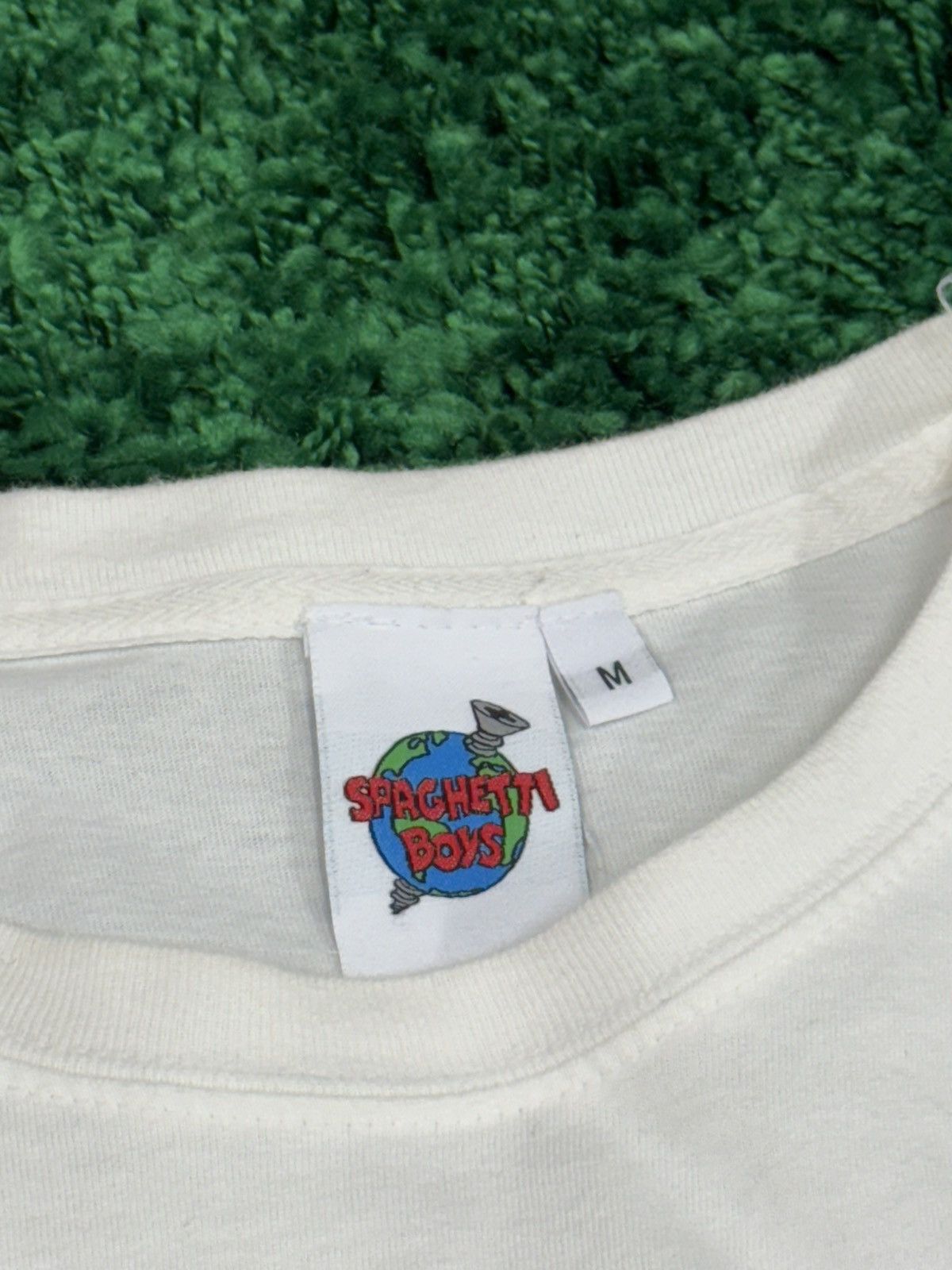Spaghetti Boys RARE Spaghetti Boys Executioner White Long Sleeve Asspizza Size US M / EU 48-50 / 2 - 7 Thumbnail