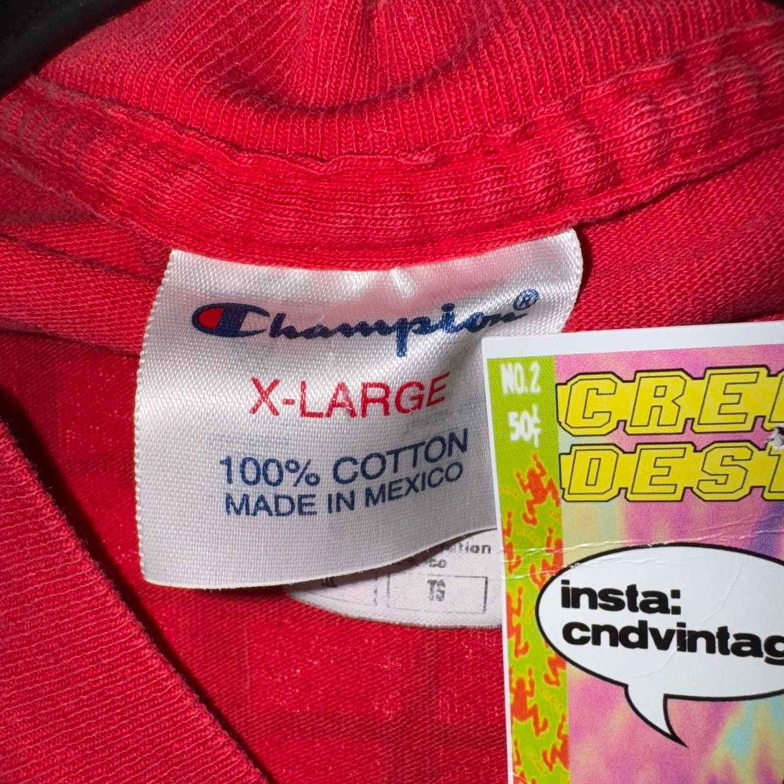 Champion Vintage y2k fresno state champion university t-shirt Size US XL / EU 56 / 4 - 4 Thumbnail