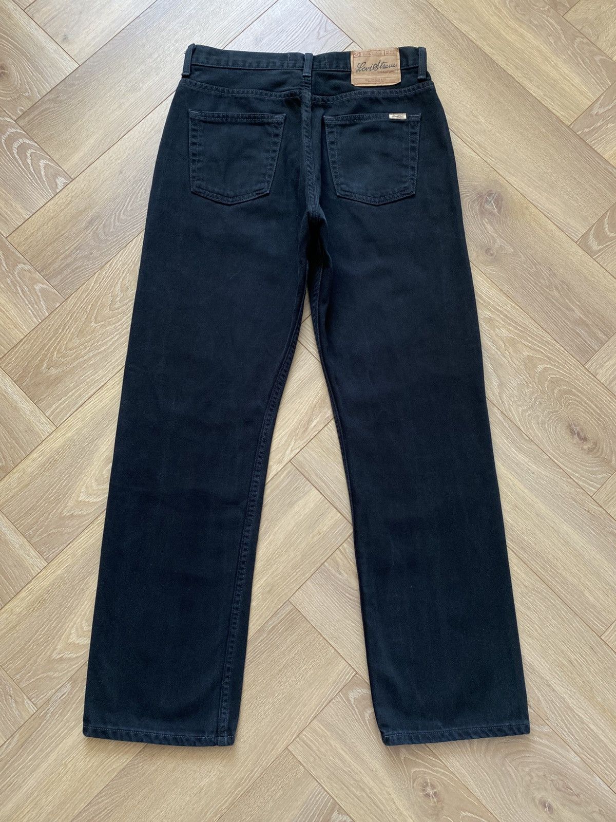 Levi's × Vintage Levi’s Vintage Y2k Black Denim Jeans Trousers Pants Straight Size US 32 / EU 48 - 1 Thumbnail