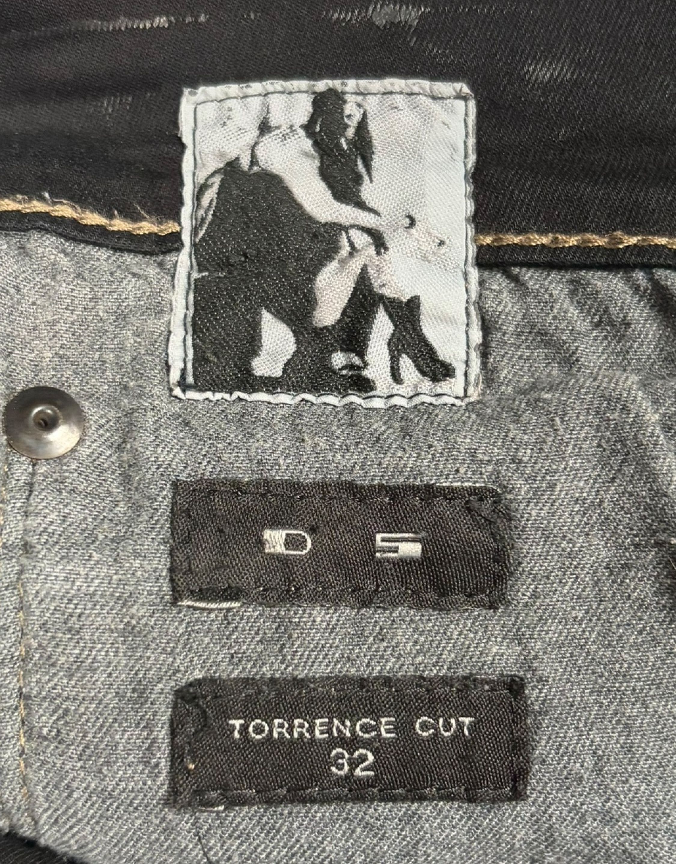 Rick Owens Drkshdw Rick Owens DRKSHDW Torrence Cut Denim Size US 32 / EU 48 - 4 Thumbnail