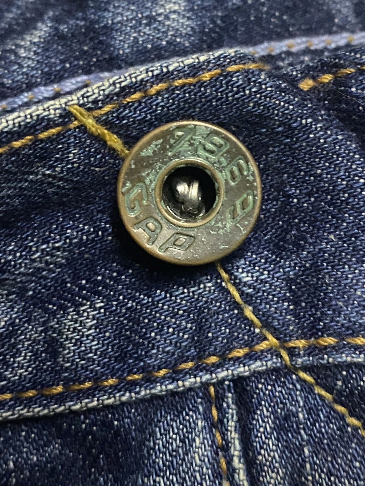 Japanese Brand Vintage Gap California USA Ghost Rider Loose Jeans Size US 31 - 9 Thumbnail