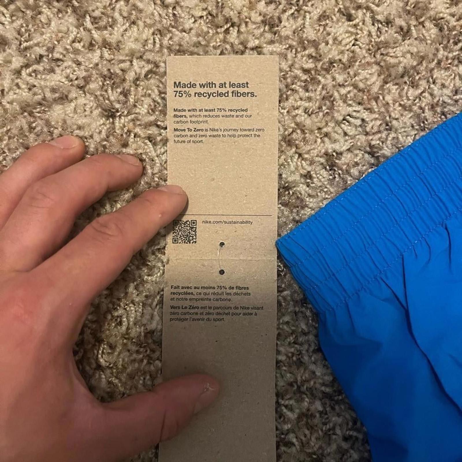 Nike Essential Men's 7" Swim Trunks In Photo Blue Size US 30 / EU 46 - 10 Thumbnail