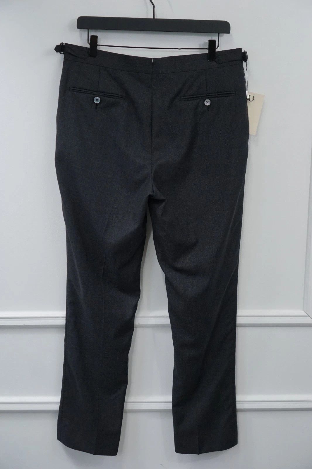 Suitsupply Men Suitsupply Pants Trousers Brescia Grey Slim Fit UK/US38 Size 38R - 2 Thumbnail