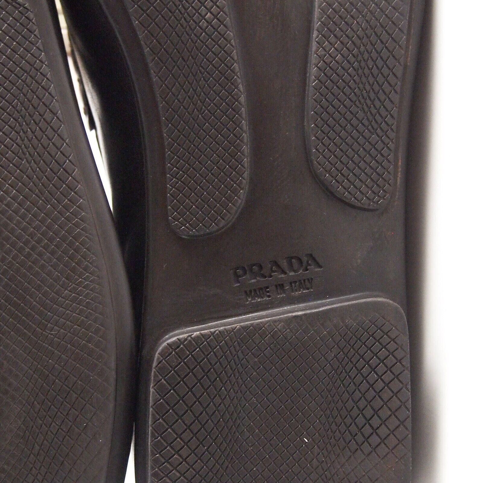 Prada Prada Penny Loafers Brown Leather US 9 EU 42 Size US 9 / EU 42 - 7 Thumbnail