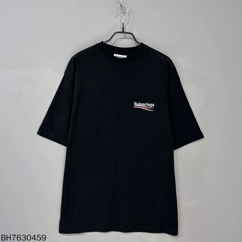 Balenciaga Black Coke Logo Short Sleeve