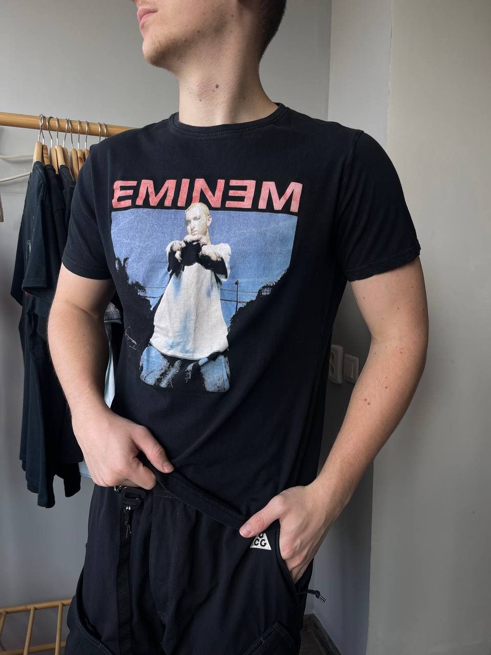 Eminem × Vintage RARE Eminem Vintage Y2K Tee Size US M / EU 48-50 / 2 - 1 Thumbnail