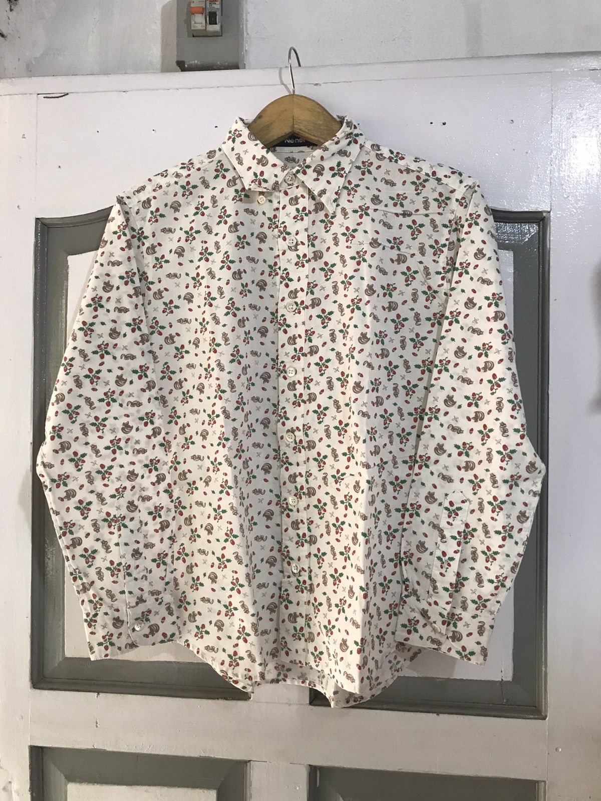 Issey Miyake × Japanese Brand × Ne-Net Issey Miyake Ne-net Shirts Size US S / EU 44-46 / 1 - 1 Thumbnail