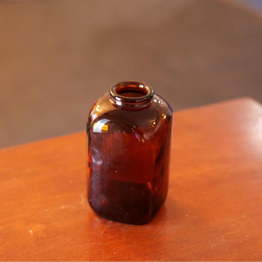 Designer Vintage 1890 Amber Glass Snuff Bottle Size ONE SIZE - 9 Thumbnail
