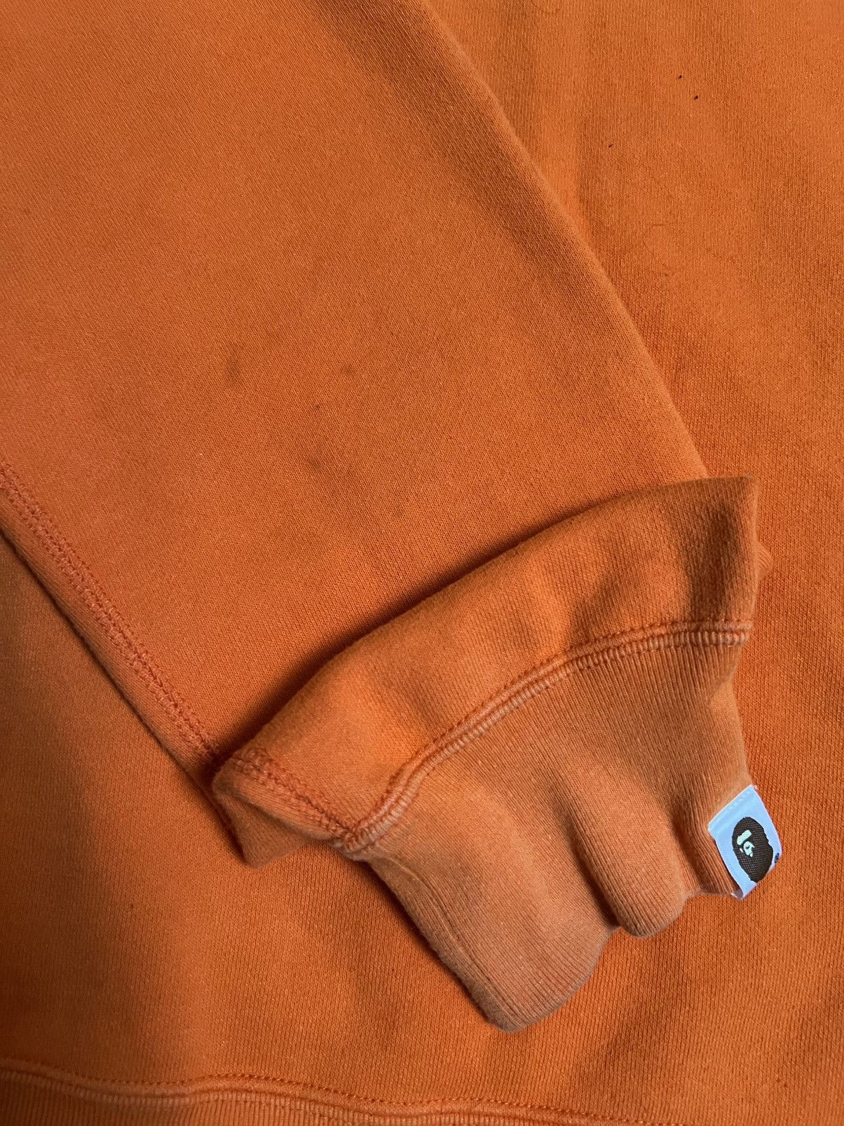 Bape A Bathing Ape Orange Tiger Shark Full Zip Up Hoodie Size US XL / EU 56 / 4 - 8 Thumbnail