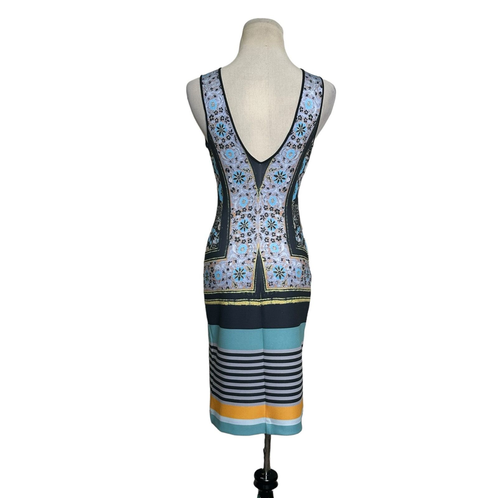 Anthropologie Clover Canyon colorful fitted mini dress size small Size S / US 4 / IT 40 - 9 Thumbnail