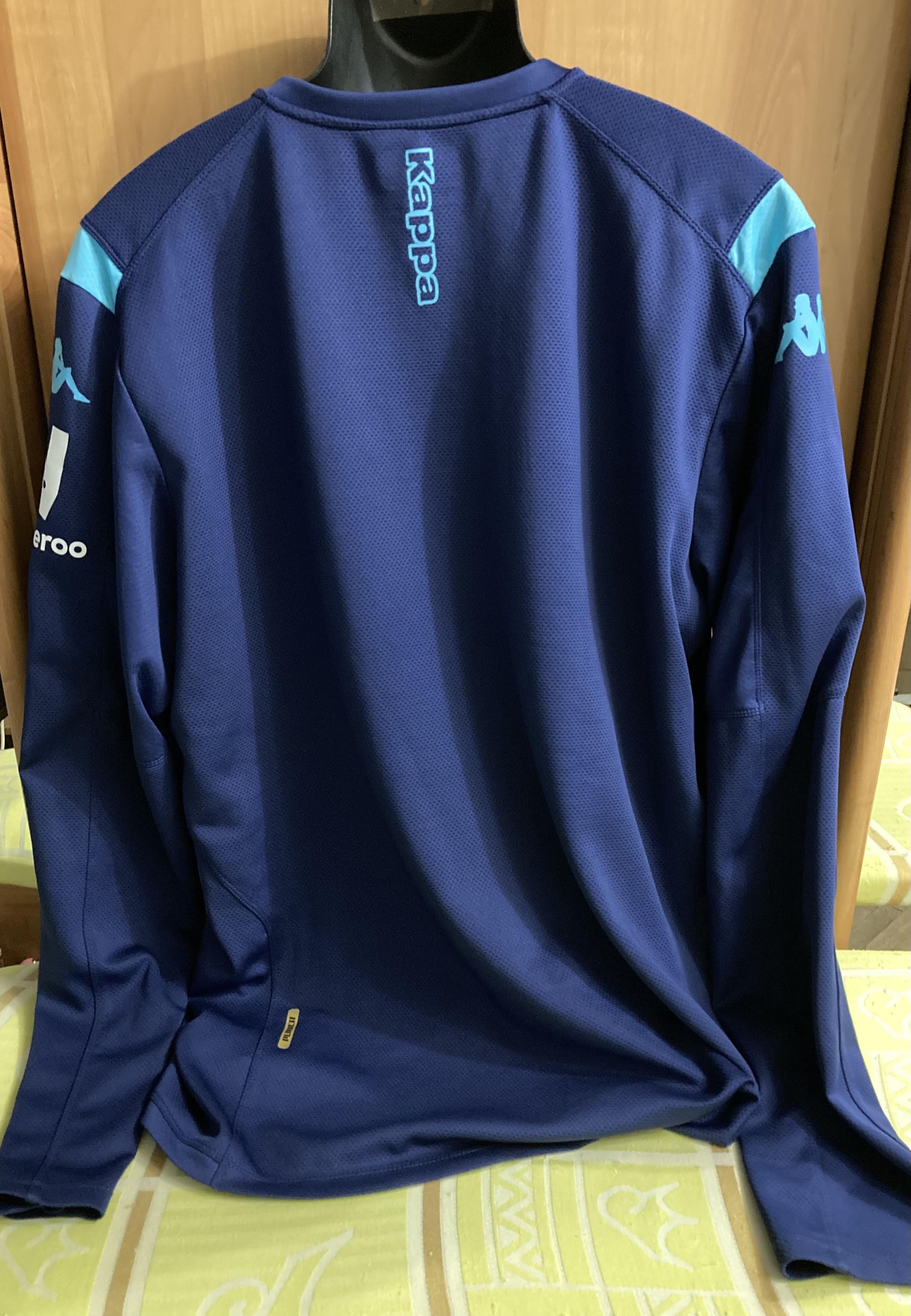 Kappa 2019-20 Leeds Kappa 1/4 Zip Training Jersey Top Long Sleeve Size US XXL / EU 58 / 5 - 9 Thumbnail