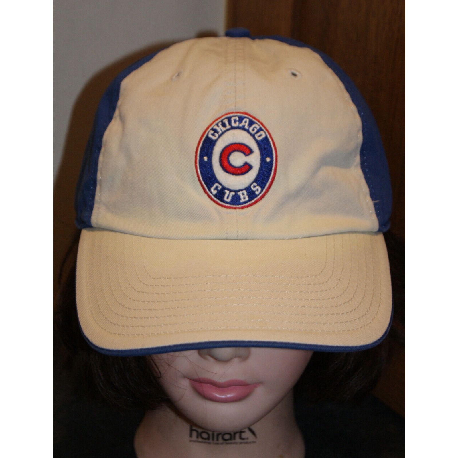 Other VTG Y2K Chicago Cubs Hat Cap OSFA Strapback Twins Enterprise Size ONE SIZE - 1 Thumbnail