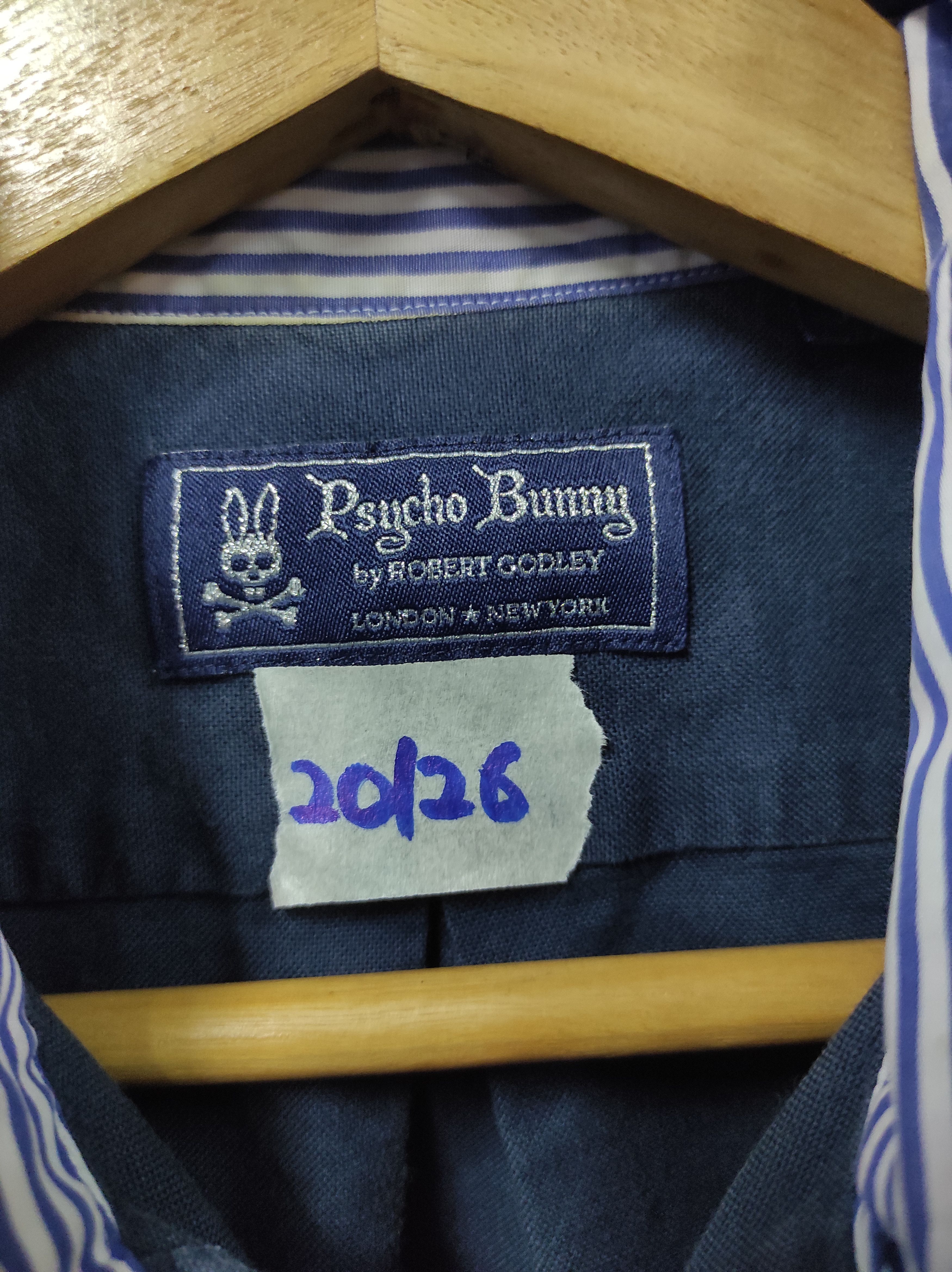 Psycho Bunny PSYCHO BUNNY BY ROBERT GODLEY SHIRT FADED Size US M / EU 48-50 / 2 - 6 Thumbnail