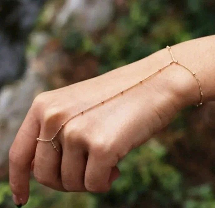 Other Gold Color Plated Bracelet Star Ball Bead Size ONE SIZE - 1 Thumbnail