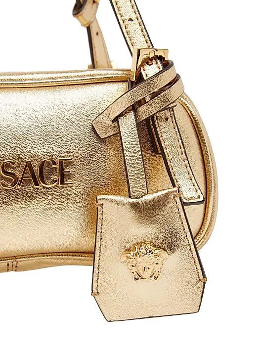 Versace os11x0126 Size: OS / Mini Leather Shoulder Bag in Gold Size ONE SIZE - 6 Thumbnail