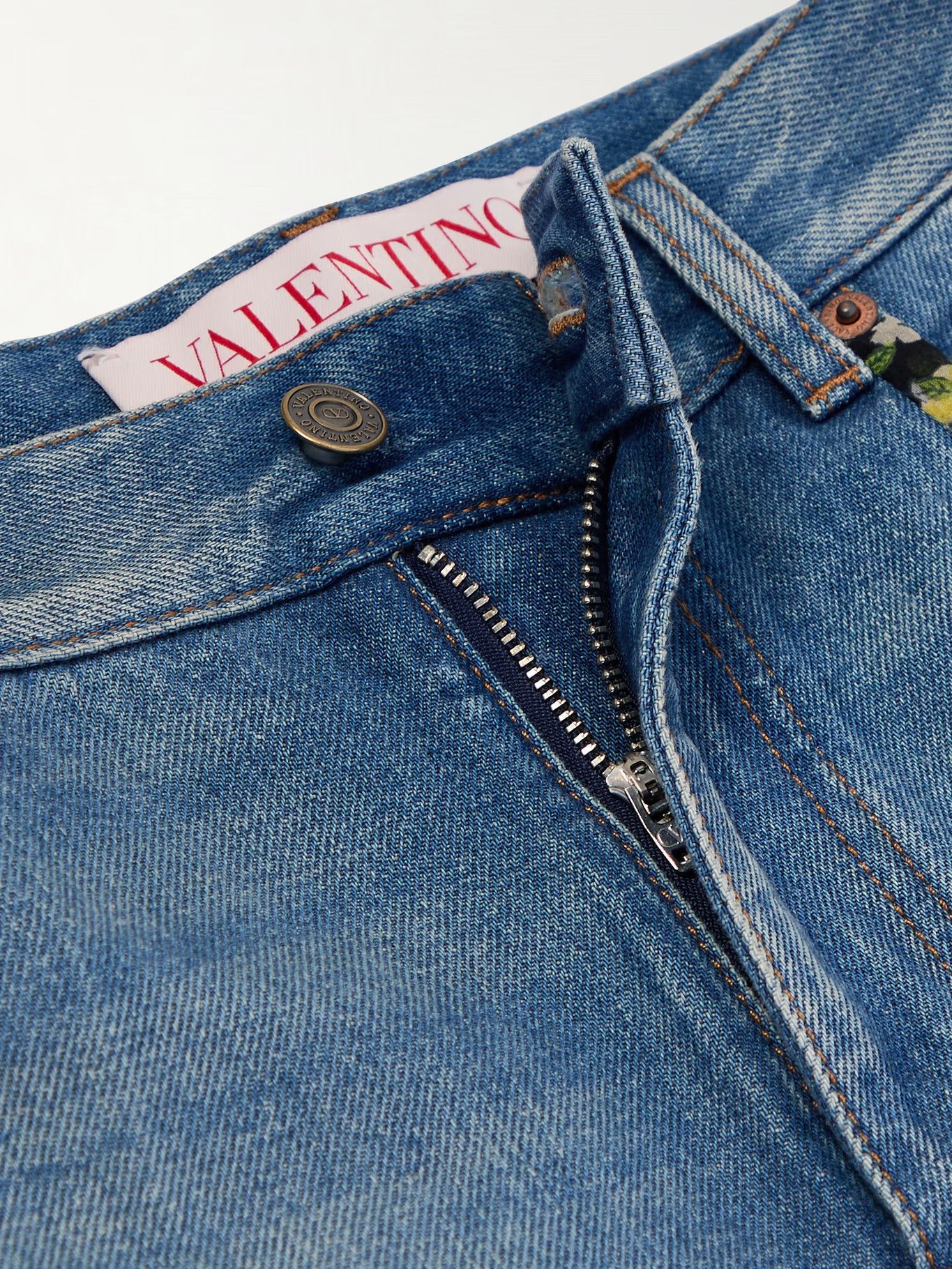 Valentino o1y0326 Denim Pant in Blue Size 26" / US 2 / IT 38 - 5 Thumbnail