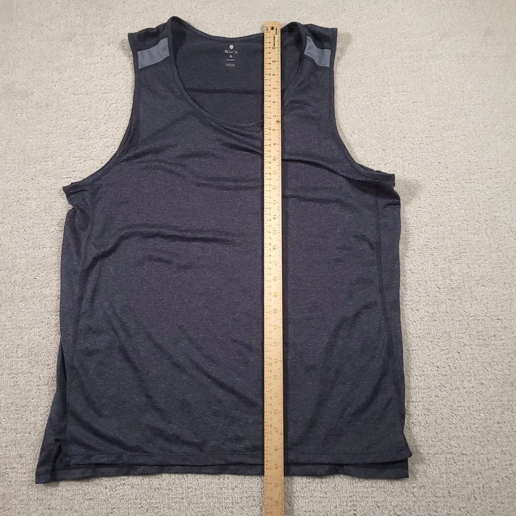 Vintage Apana Women's XL Gray Athletic Tank Top Shirt Tank Sleeveless Pullover Scoop Neck Casual Basic Regular Size XS? XL Size XL / US 12-14 / IT 48-50 - 5 Thumbnail