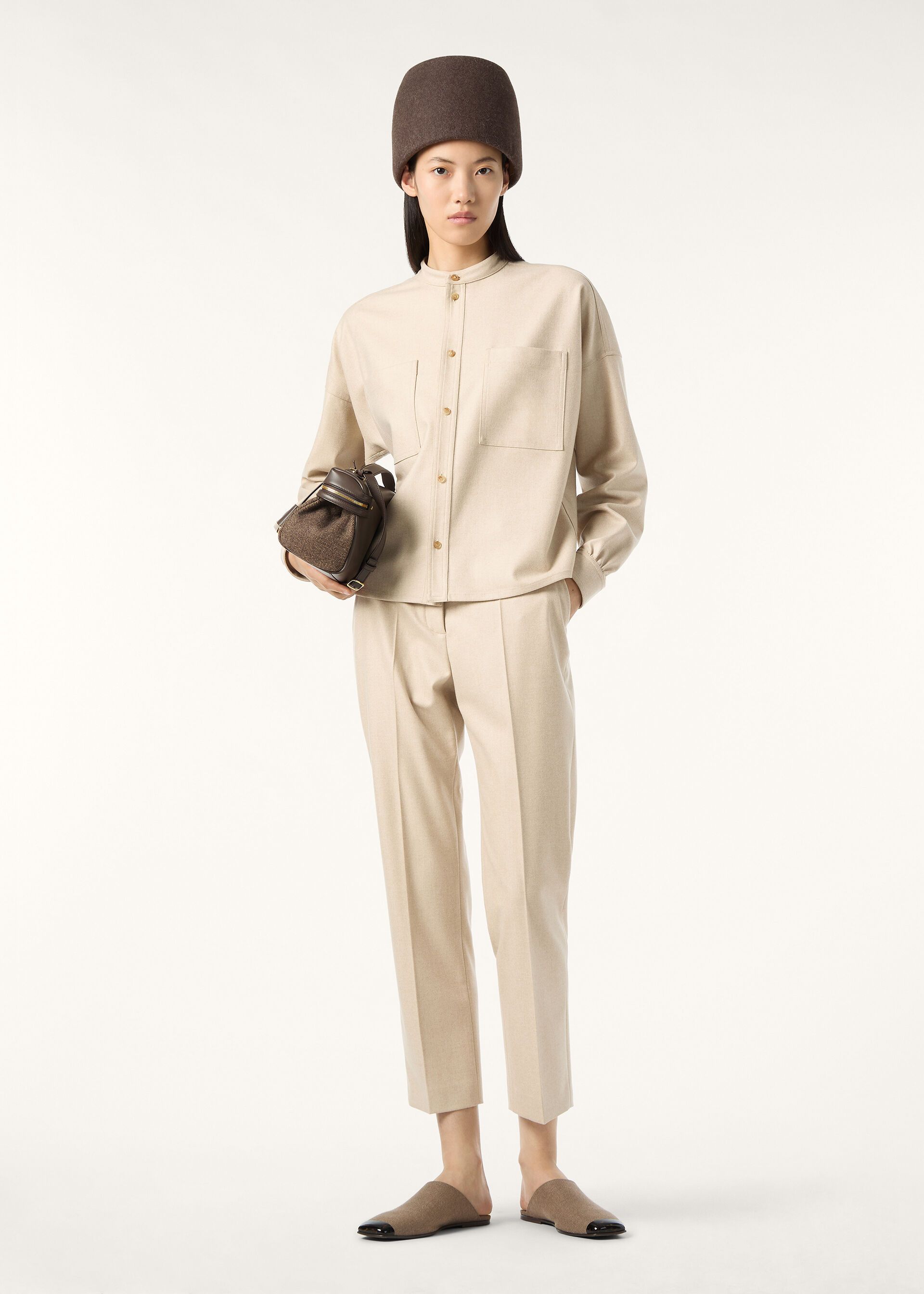 Loro Piana os11x0426 FAQ6433 Dermot Pant in Majestic Wind Size 26" / US 2 / IT 38 - 2 Thumbnail
