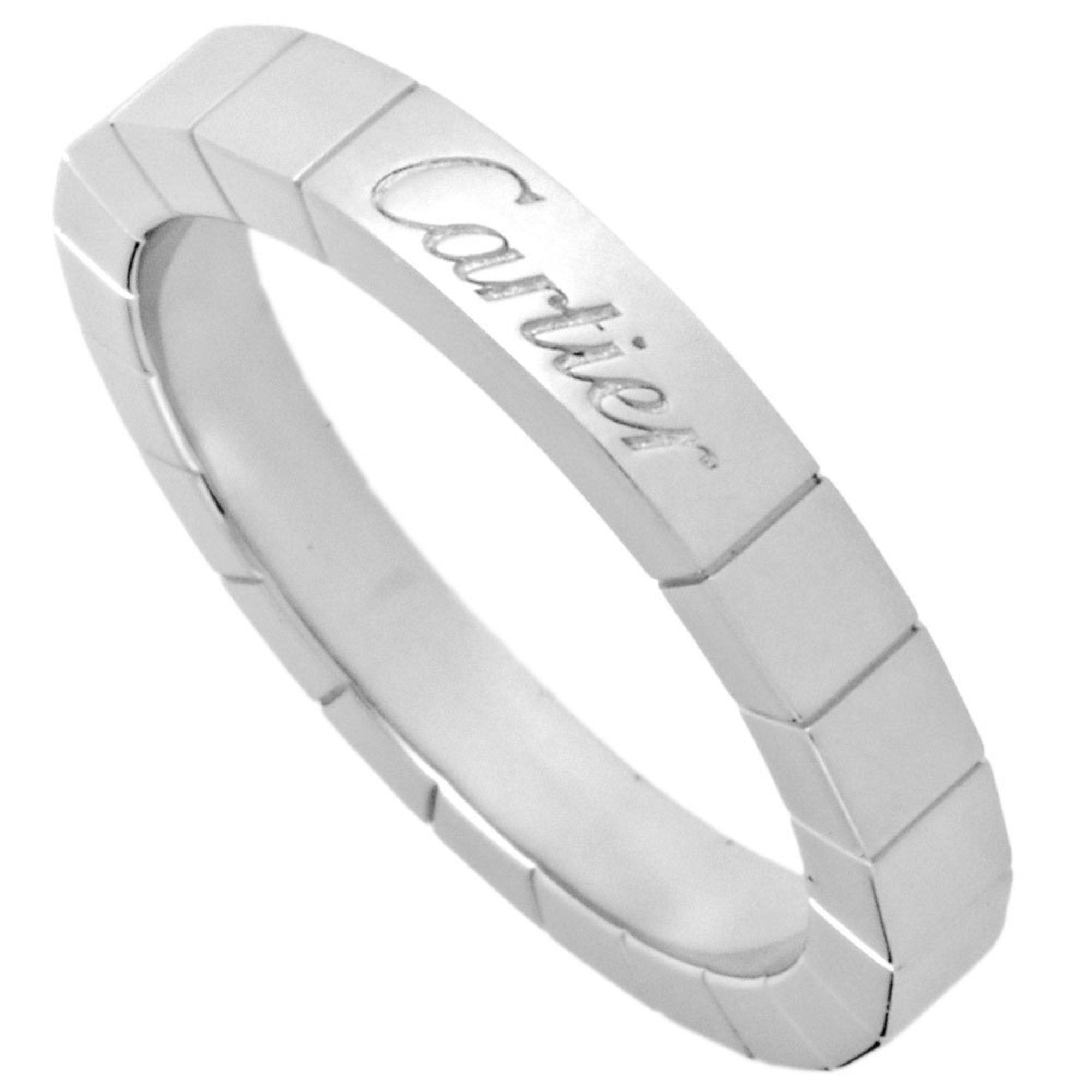 image of Cartier Lanier Ring 54 K18Wg Women's Itm6R2L10Nhm in White