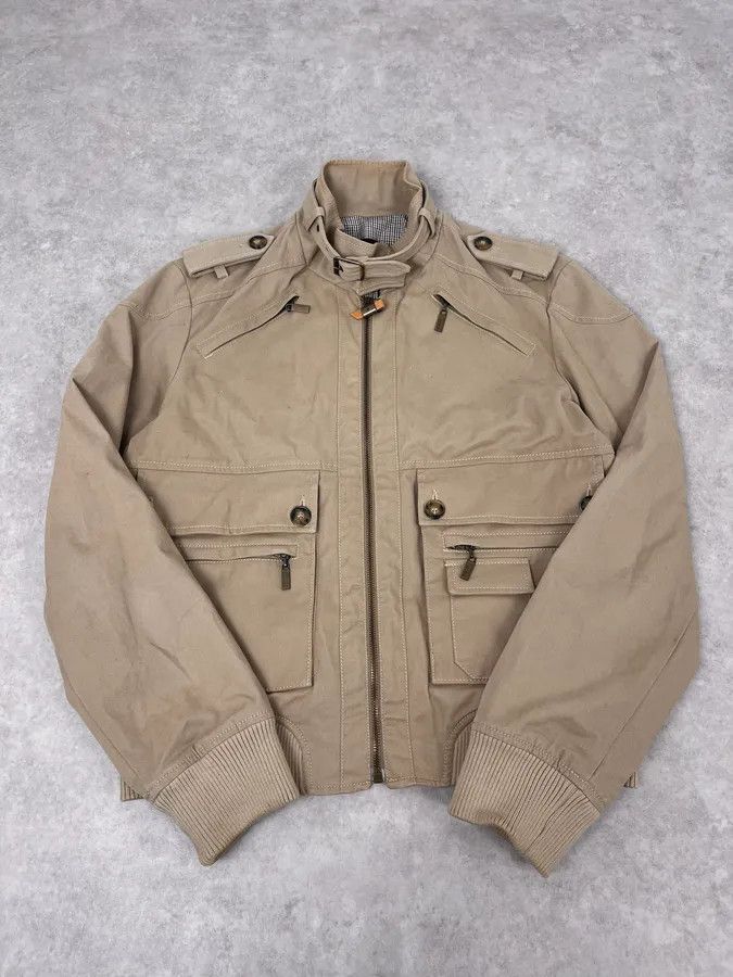 Roberto Cavalli AW2011 Cavalli Beige Structured Classy Jacket Size US M / EU 48-50 / 2 - 4 Thumbnail