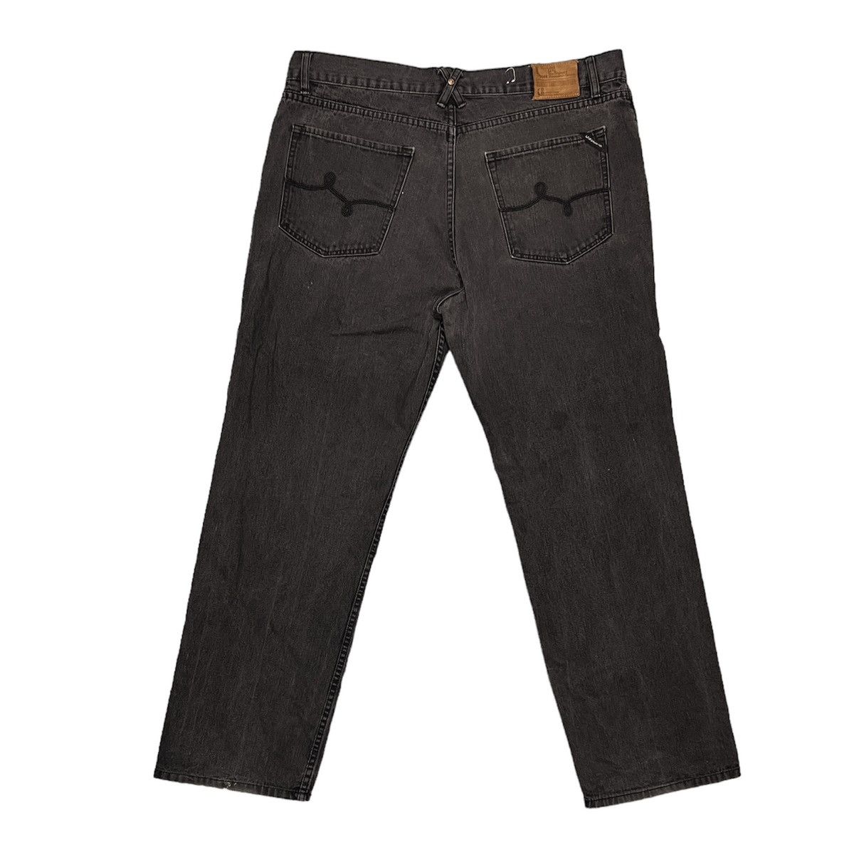 Vintage Vintage LRG Black Denim Jeans – Early 2000s Y2K Streetwear Size US 38 / EU 54 - 4 Thumbnail
