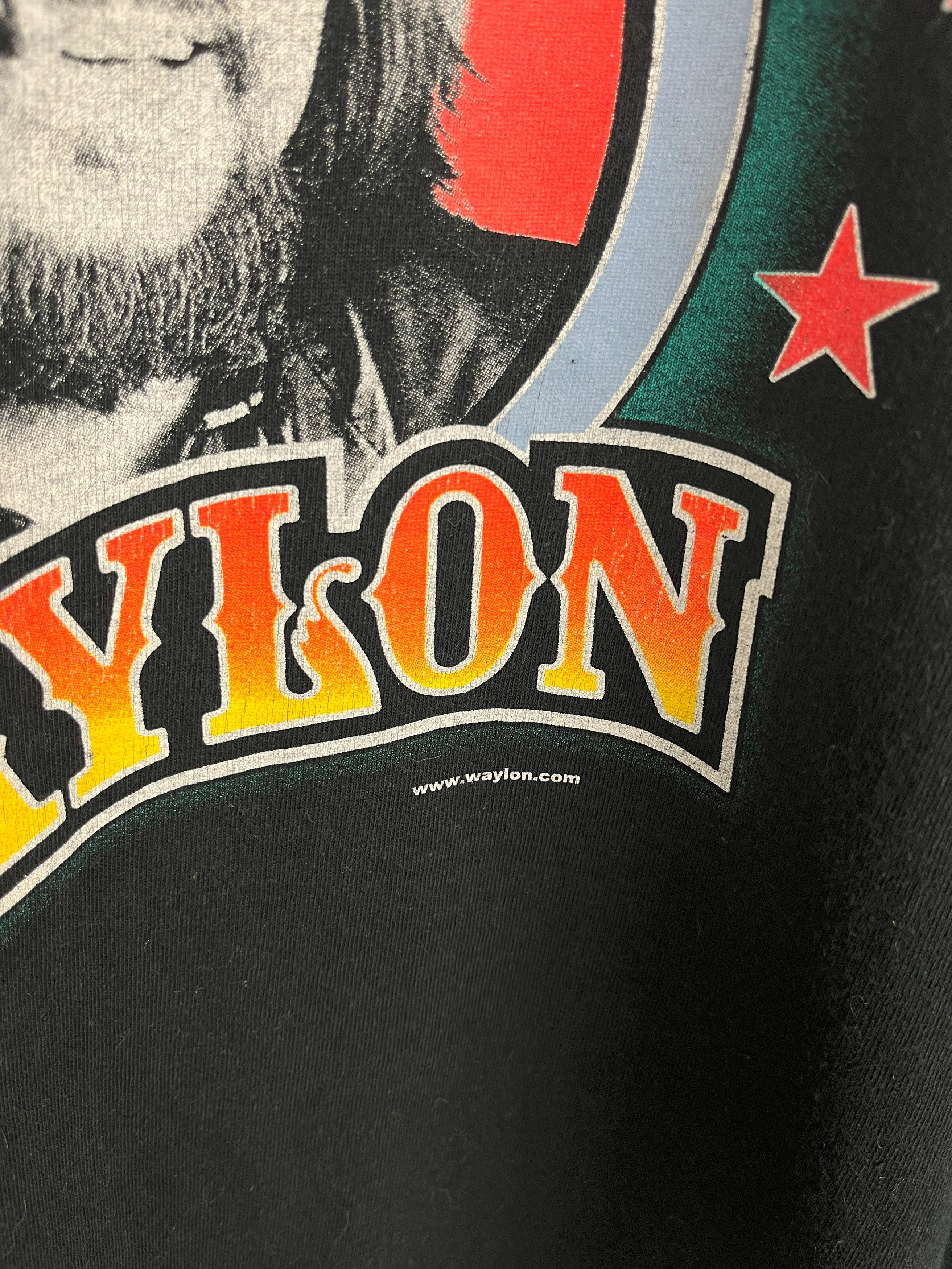 Band Tees Vintage Waylon Jennings Concert T Shirt Big Logo Size XL Size US XL / EU 56 / 4 - 5 Thumbnail