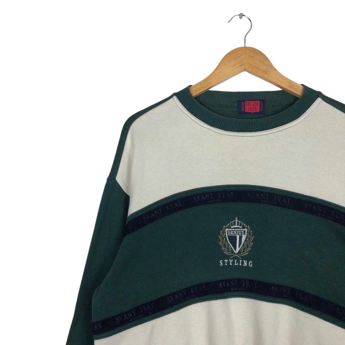 Japanese Brand × Vintage Vintage Rare Genius Styling Sweatshirt Small Size Size US S / EU 44-46 / 1 - 6 Thumbnail