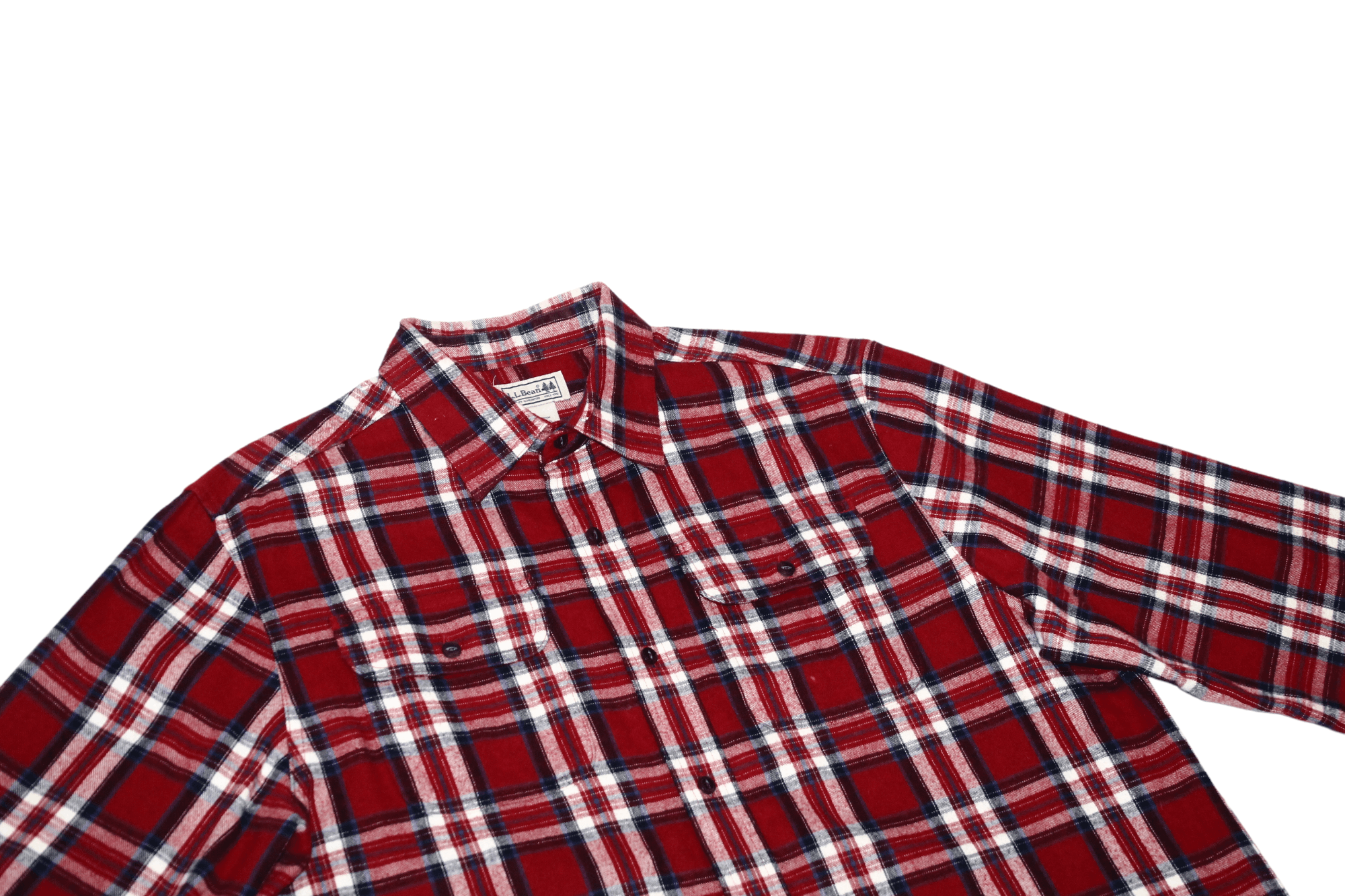 L.L. Bean 🔥VTG🔥 L.L.Bean Plaid Rugged Flannel Baggy Shirt Size US M / EU 48-50 / 2 - 5 Thumbnail