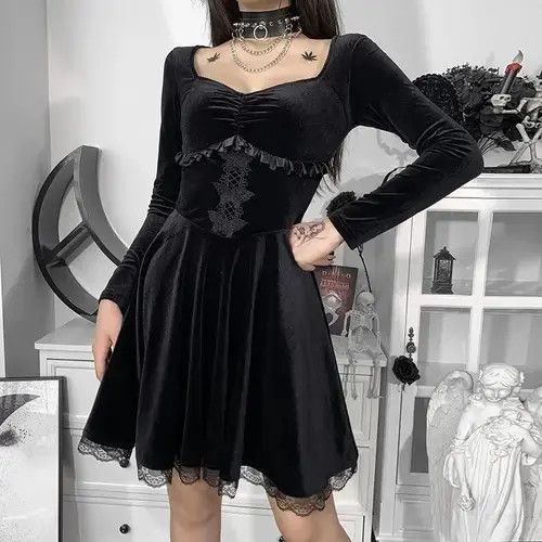 Japanese Brand Vintage Bust Long Sleeve Dress Size ONE SIZE - 7 Thumbnail