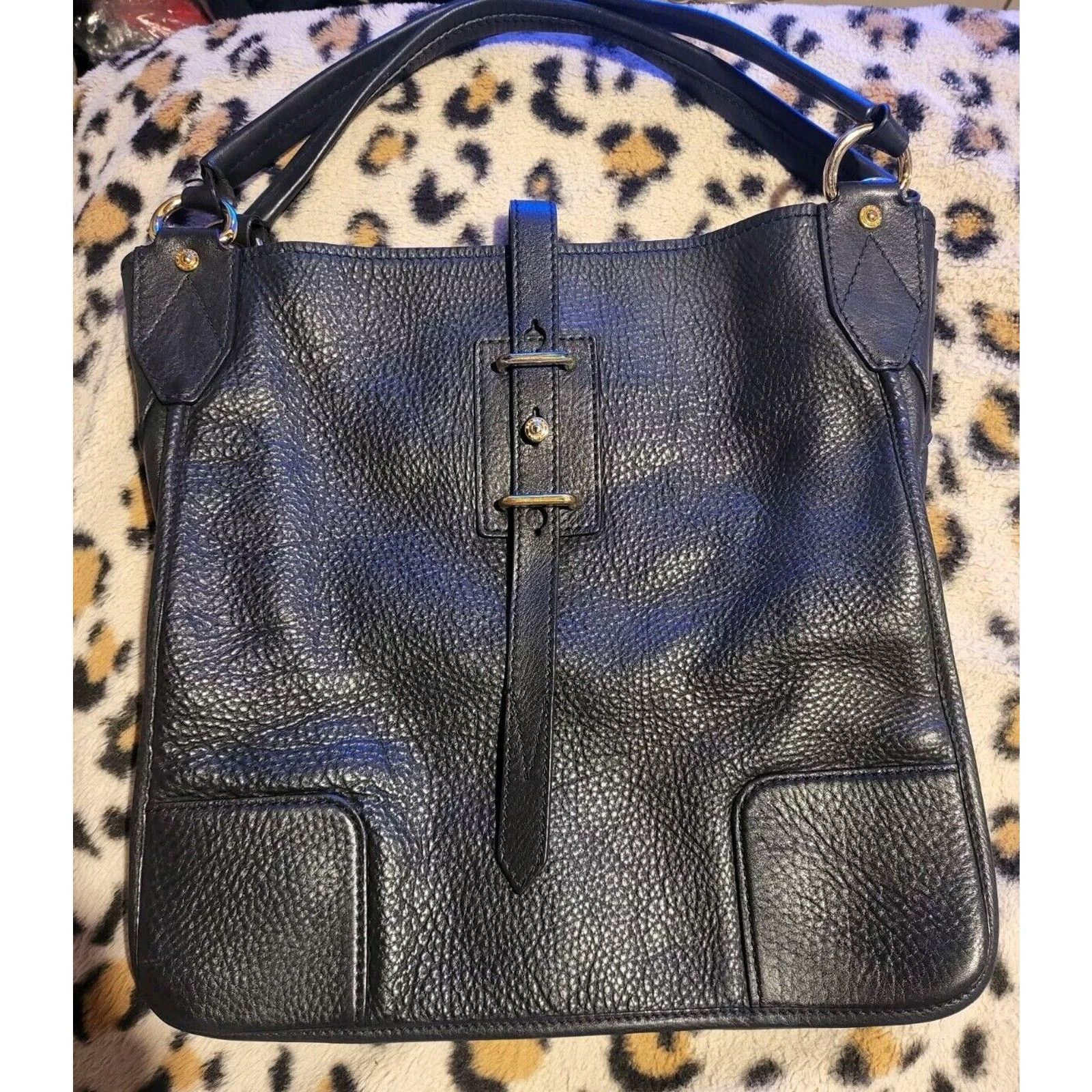 Belstaff Belstaff Nottingham Tote Leather Black Size ONE SIZE - 2 Thumbnail