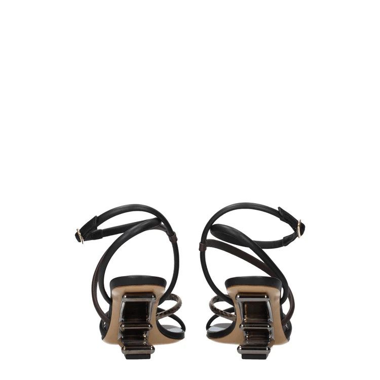 Fendi ob1o1e1124 Leather Sandals in Multicolor Size US 7.5 / IT 37.5 - 5 Thumbnail
