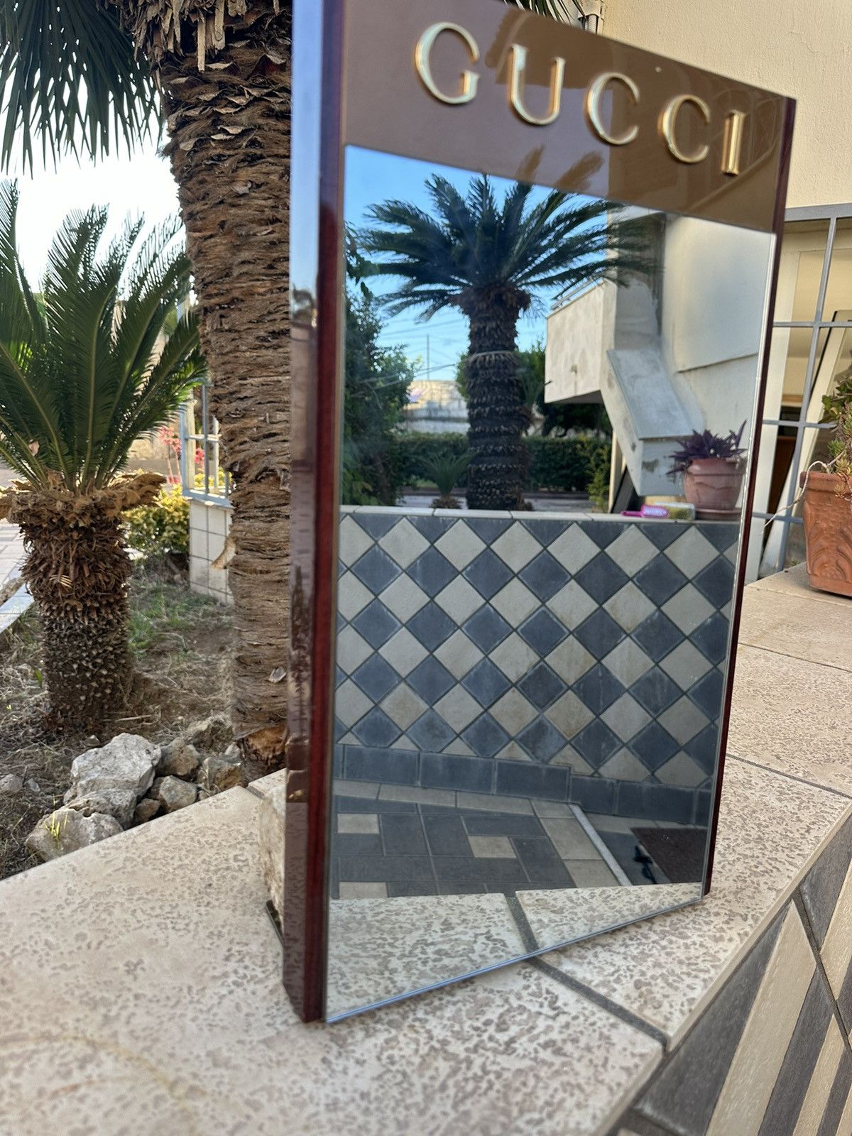 Gucci 🪞🩷 Gucci Table Mirror Antique Vintage RARE Size ONE SIZE - 6 Thumbnail