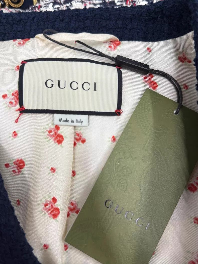 Gucci Gucci Colorful tweed woven jacket Size XS / US 0-2 / IT 36-38 - 4 Thumbnail