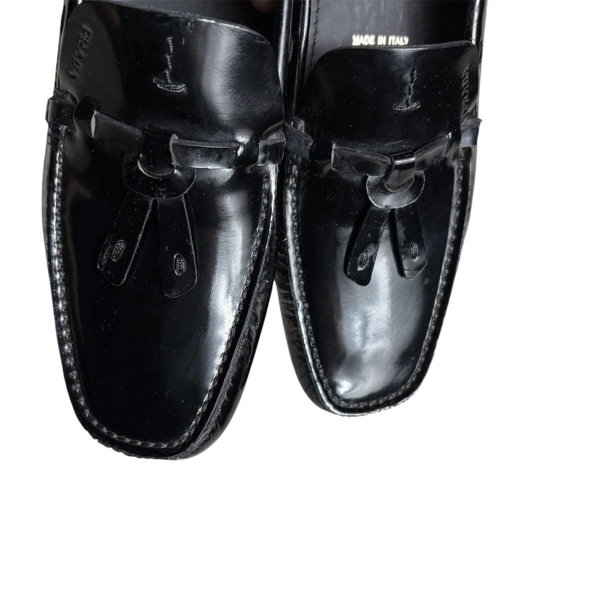 Prada Prada Ribbon Leather Shoes Size US 5.5 / IT 35.5 - 2 Thumbnail