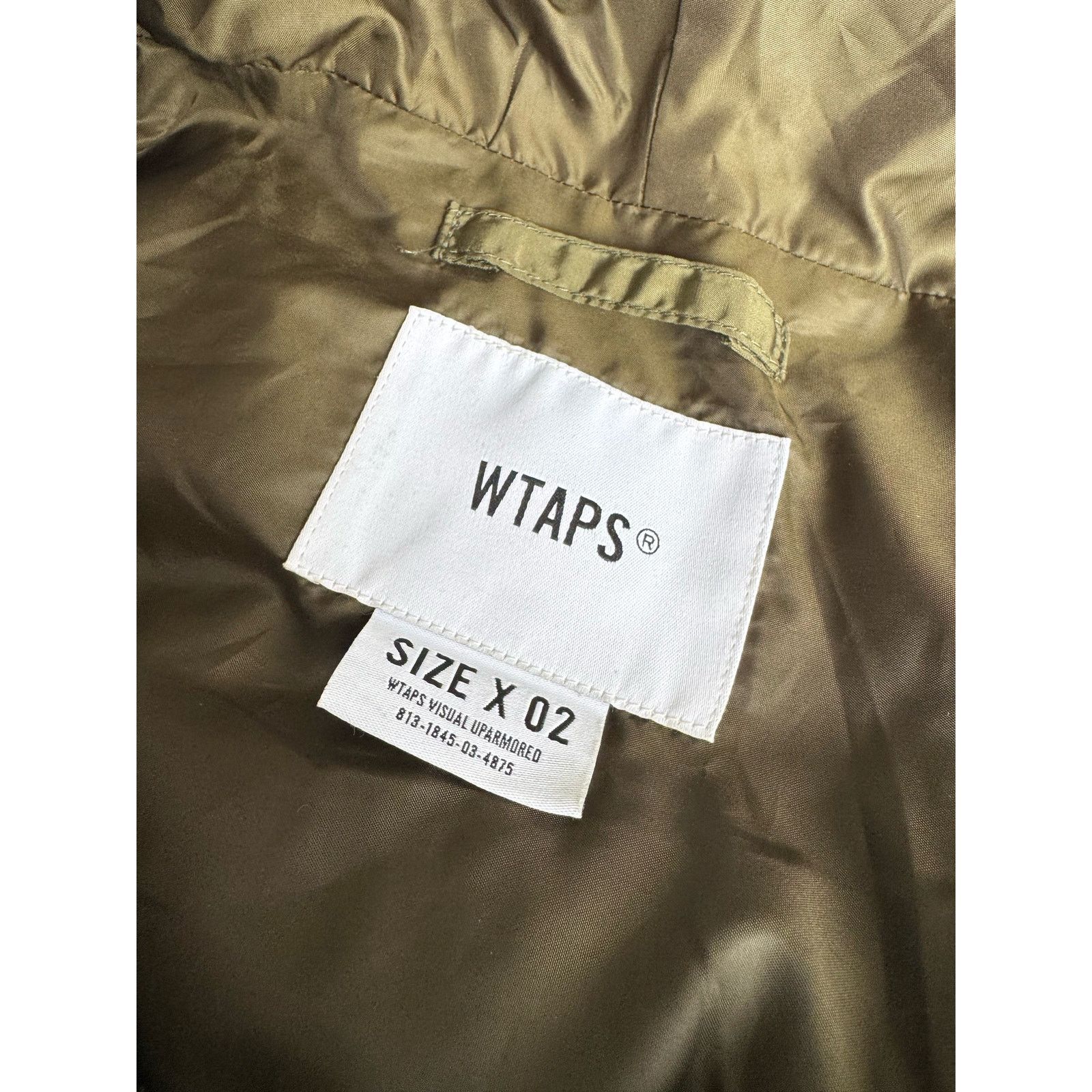 Wtaps Wtaps Pillar Hooded Jacket Olive Japanese Windbreaker Size US M / EU 48-50 / 2 - 6 Thumbnail