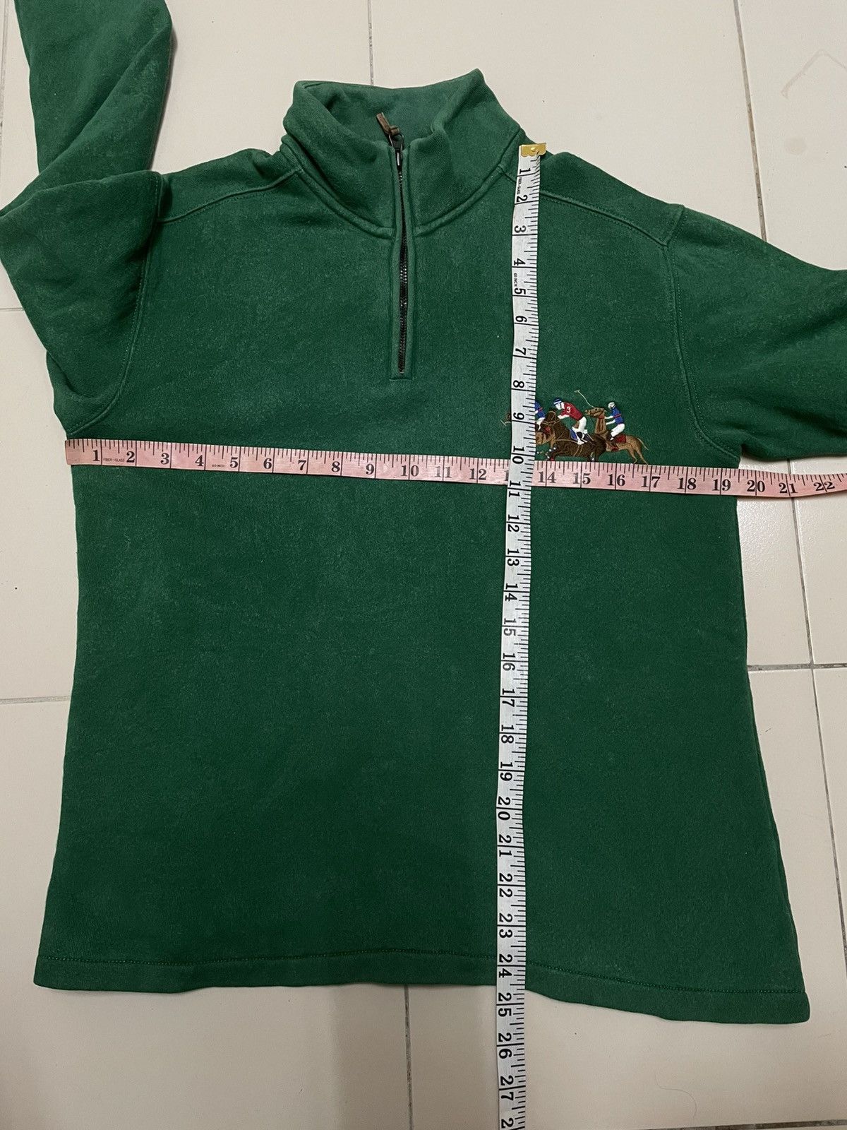 Vintage Half zipper Sweatshirt Polo Ralph Lauren Size US M / EU 48-50 / 2 - 11 Thumbnail
