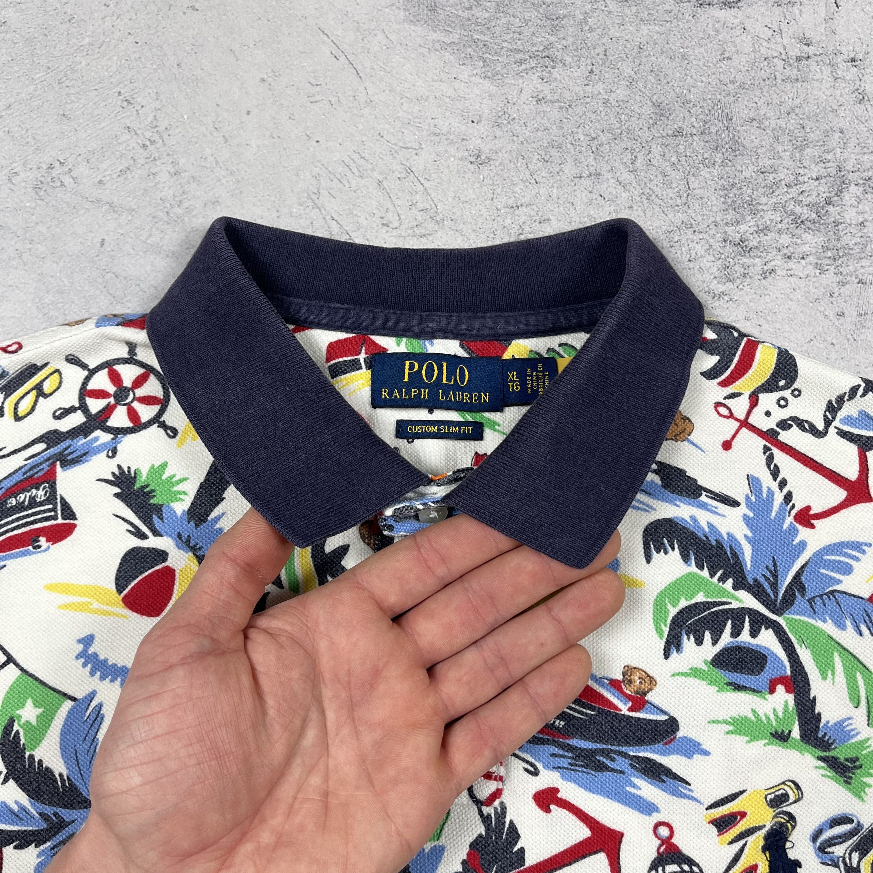 Polo Ralph Lauren Polo Bear Ralph Lauren Multi-logo Polo Shirt Size US XXL / EU 58 / 5 - 10 Thumbnail