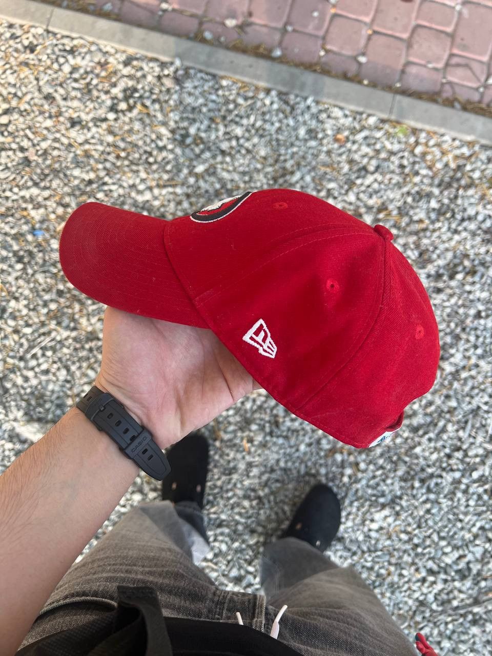 NFL × Vintage VERY RARE SAN FRANCISCO NEW ERA NFL CAP RETRO BLOKE Y2K 90s Size ONE SIZE - 4 Thumbnail