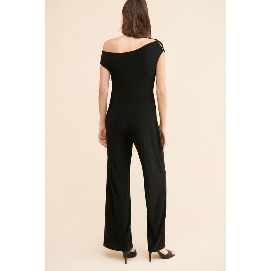 Free People Free People Yumi Kim Maternity Virginia Jumpsuit Black 1X Size 38" / US 16 / IT 52 - 5 Thumbnail