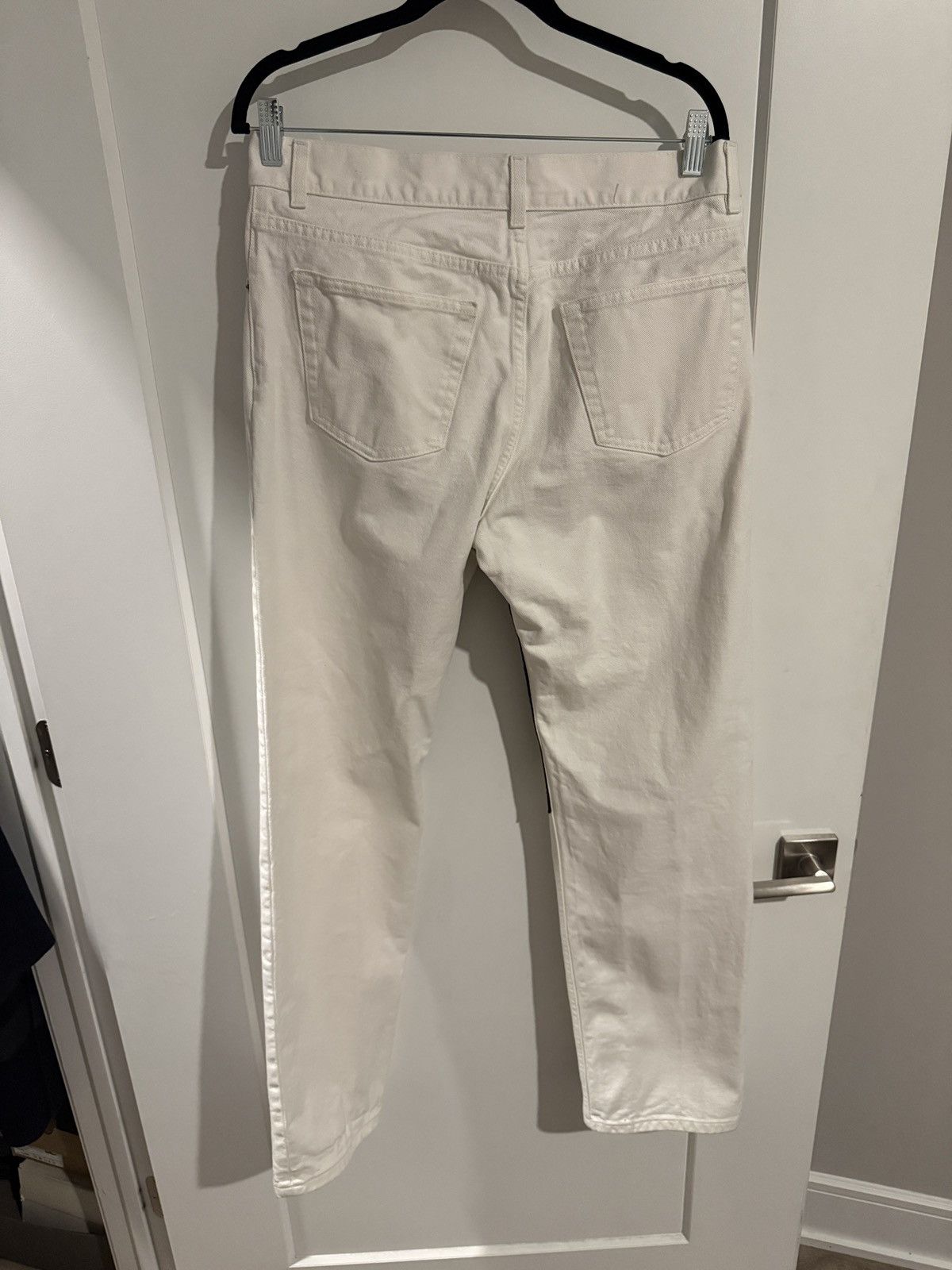 Helmut Lang Helmut Lang SS2003 Scissor Denim (White) Size US 34 / EU 50 - 7 Thumbnail