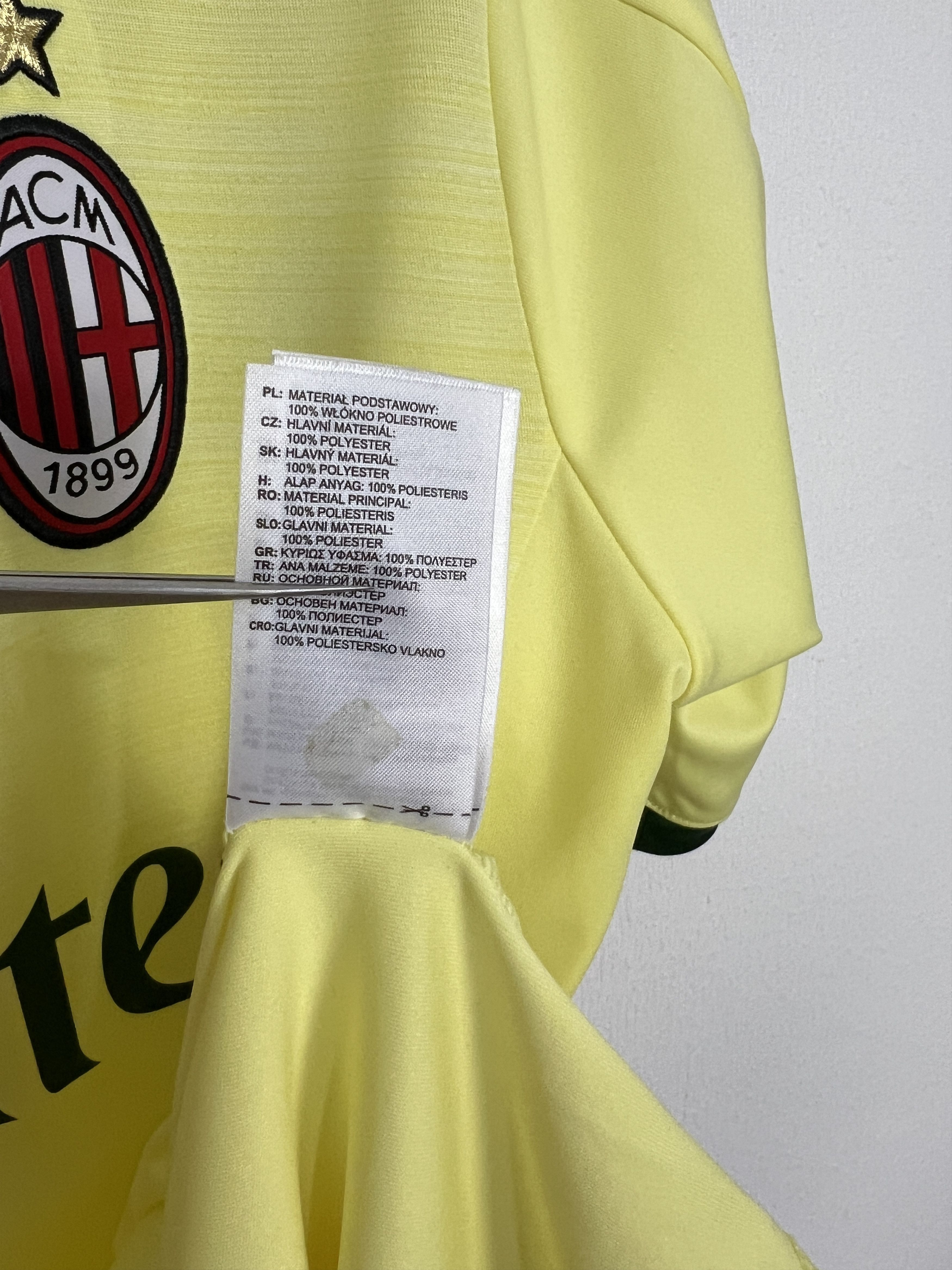 Adidas AC Milan Third football shirt 2014 Soccer Adidas Jersey Mens Size US L / EU 52-54 / 3 - 12 Thumbnail