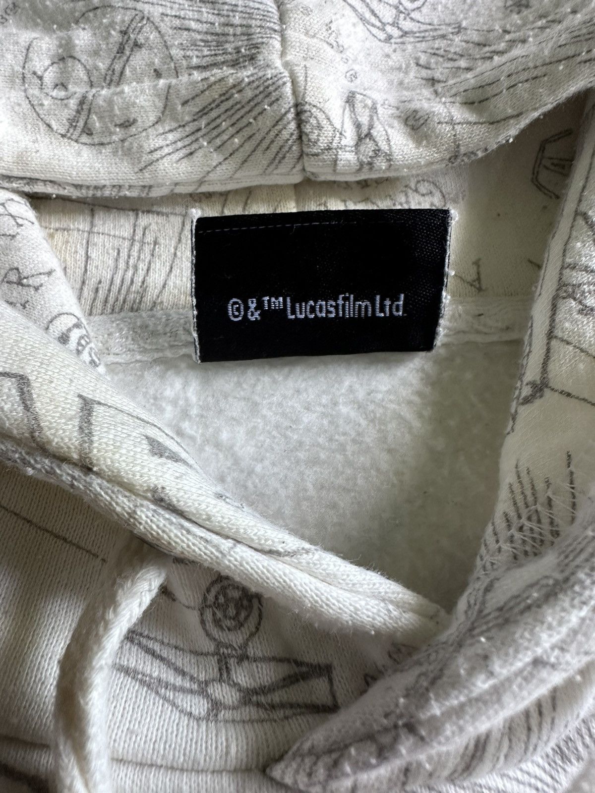 Star Wars Star Wars Full printed Jedi White Hoodie Size US L / EU 52-54 / 3 - 6 Thumbnail