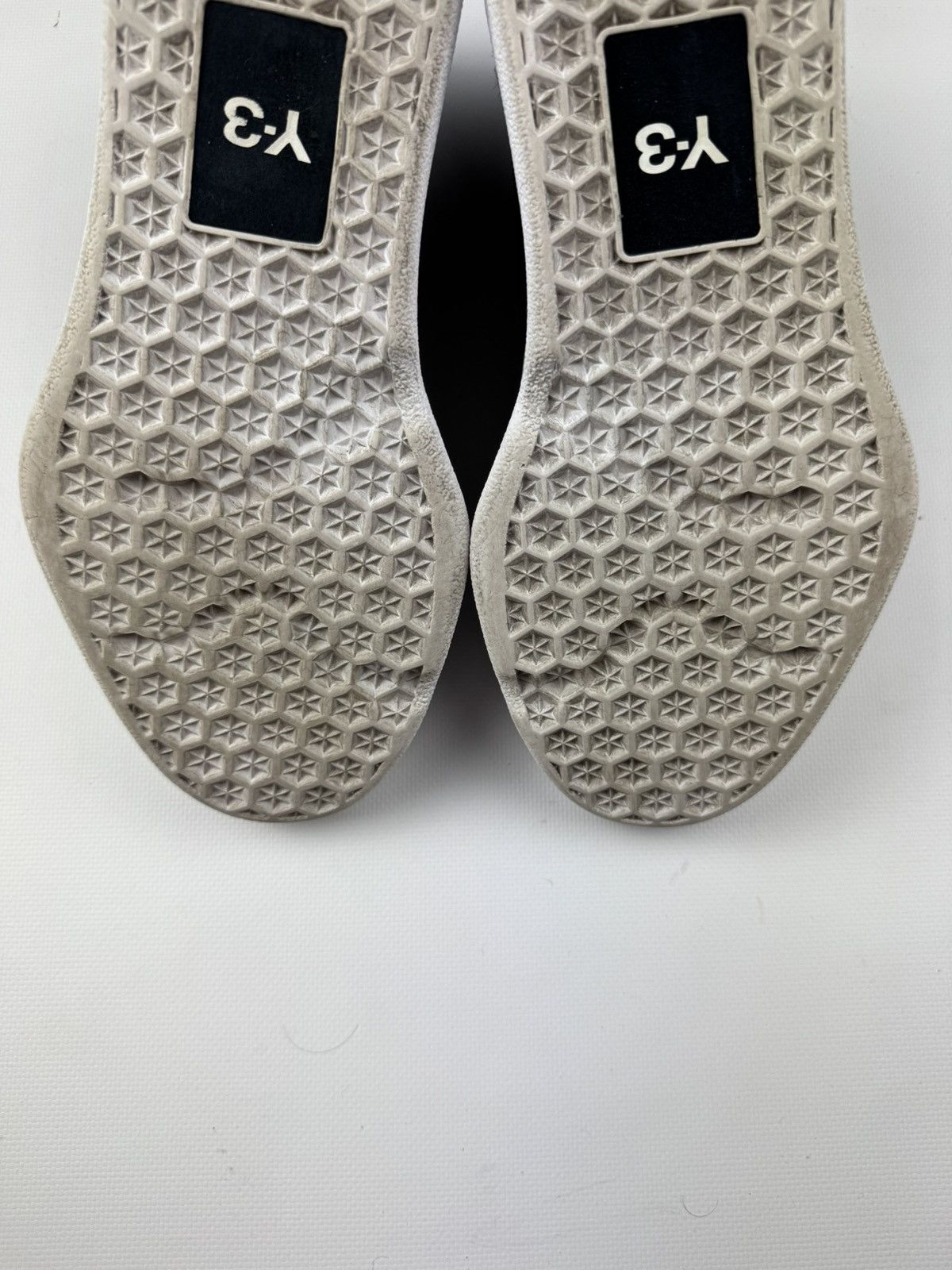 Y-3 Adidas Y-3 Bashyo High Top Sneakers Black/White Size US 6.5 / IT 36.5 - 11 Thumbnail