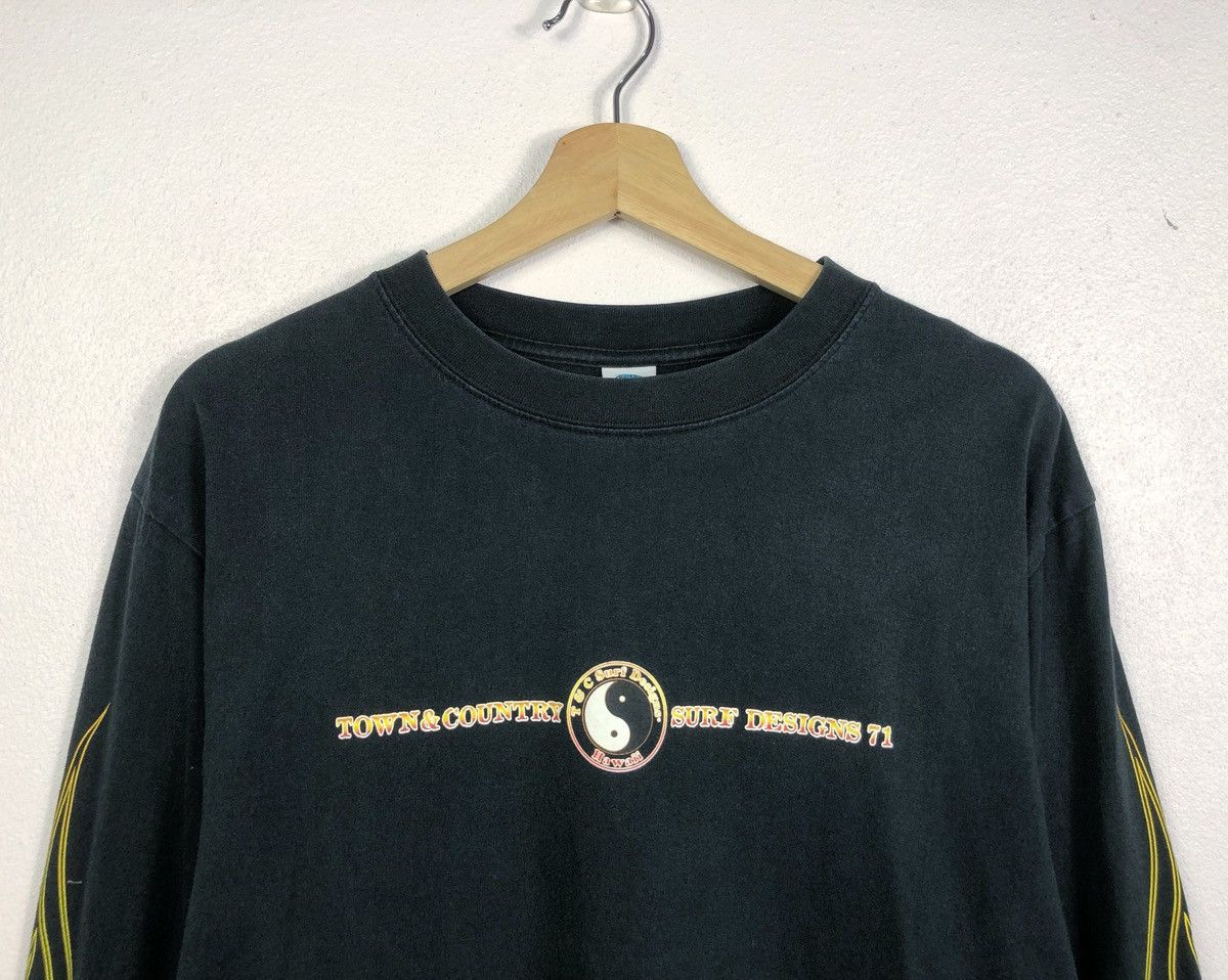Vintage Rare Vintage Town & Country T&C Hawaii Surf Long Sleeve Tee Size US L / EU 52-54 / 3 - 2 Thumbnail