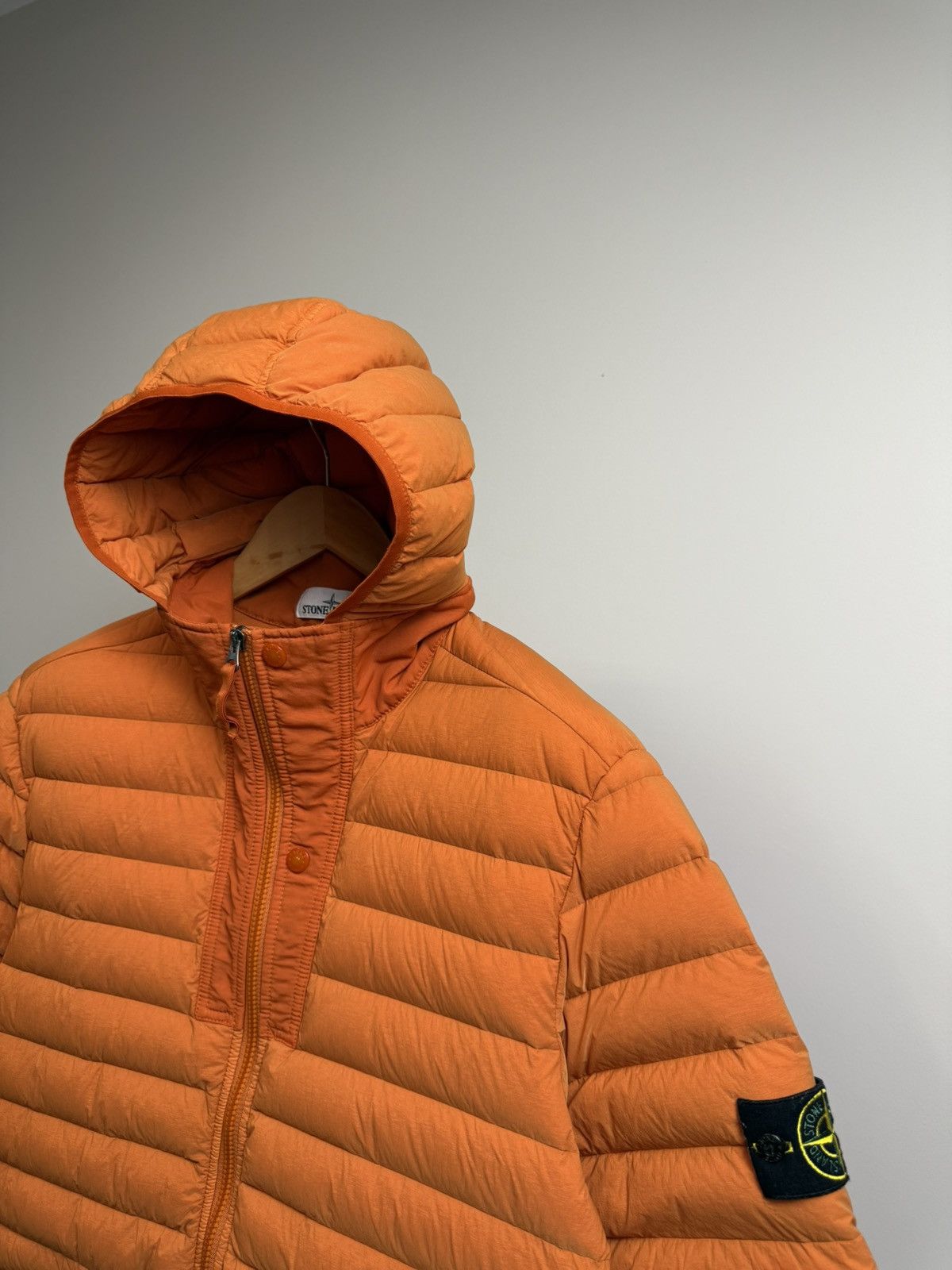 Stone Island Stone Island Insulated Puffer Jacket – Orange ( Size L) Size US L / EU 52-54 / 3 - 3 Thumbnail