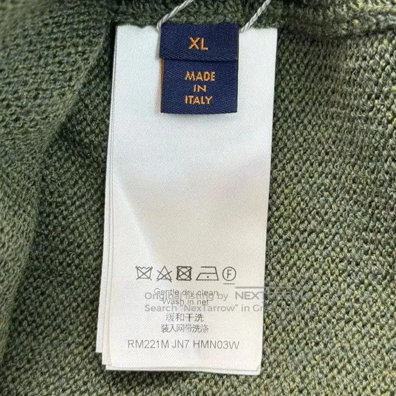 Other Louis Vuitton Green Cashmere Knit Sweater . Size XL / US 12-14 / IT 48-50 - 9 Thumbnail