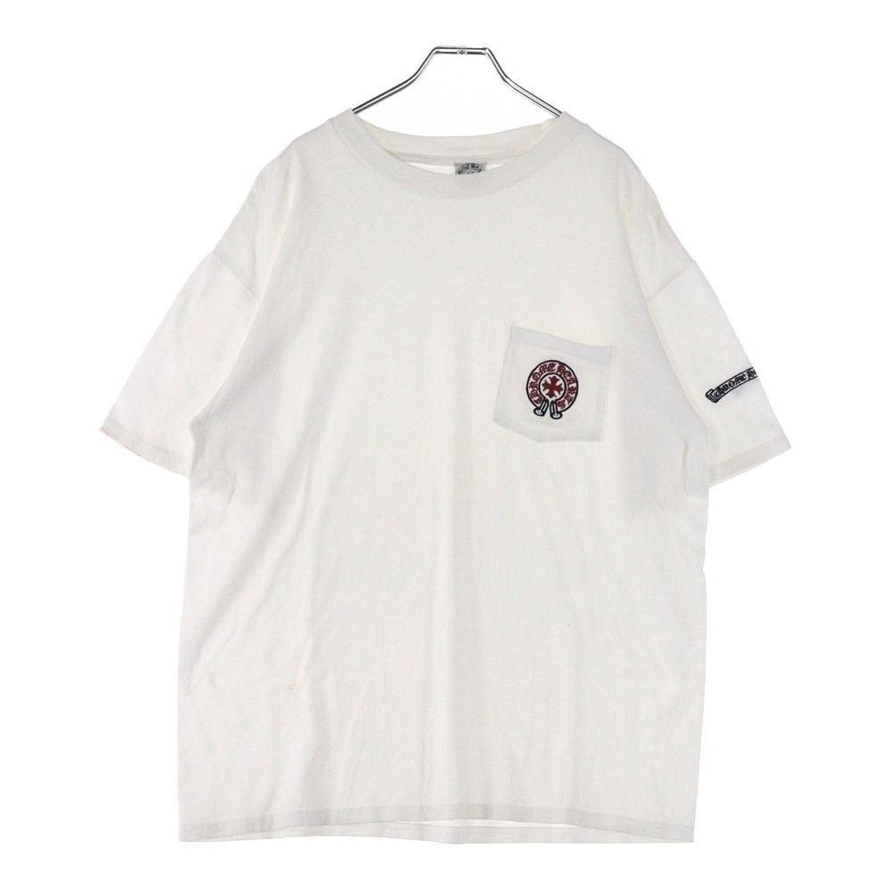 Chrome Hearts Old Front Horseshoe T-Shirt White/Red