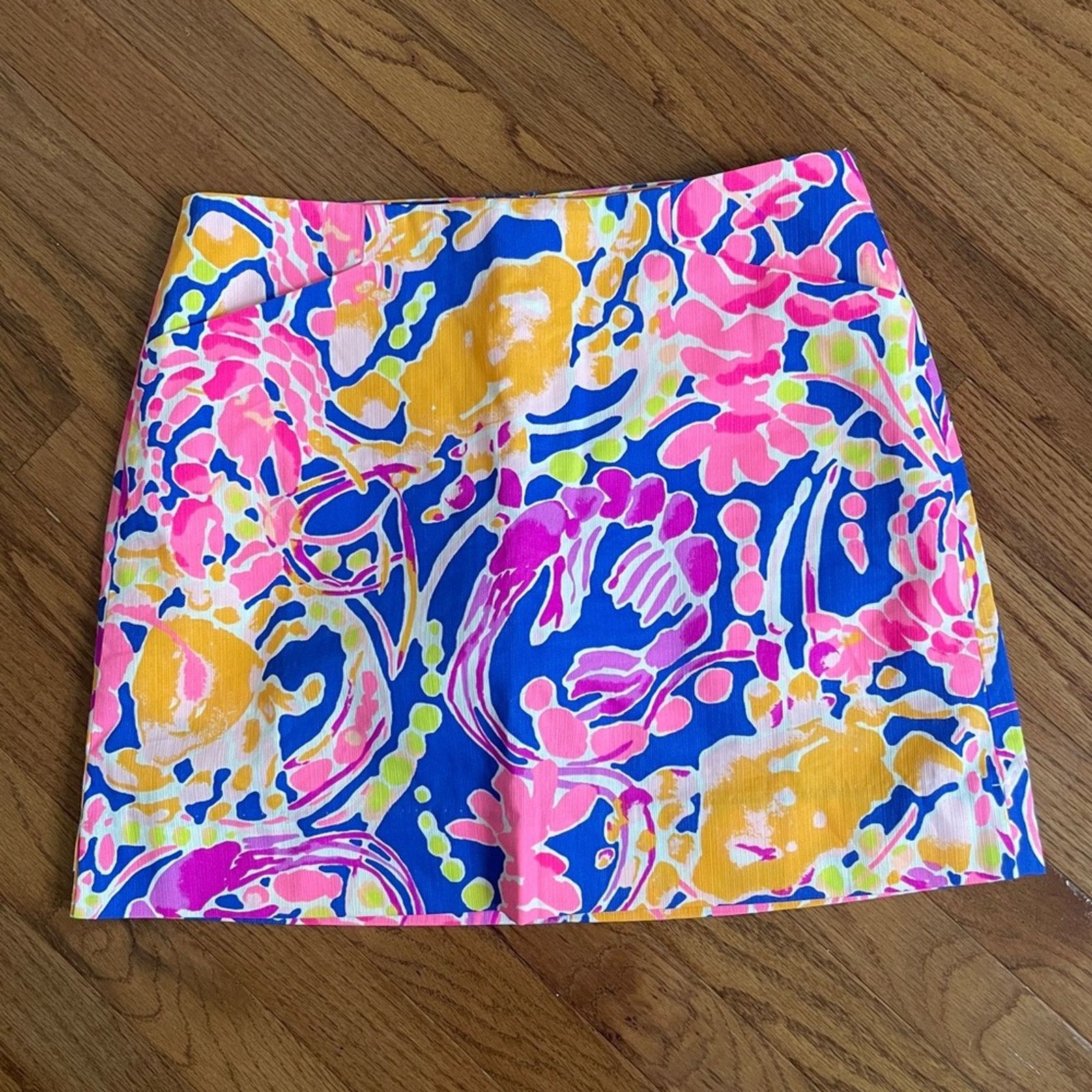 Lilly Pulitzer Lilly Pulitzer Marigold Catch And Release Skort Size 26" / US 2 / IT 38 - 5 Thumbnail
